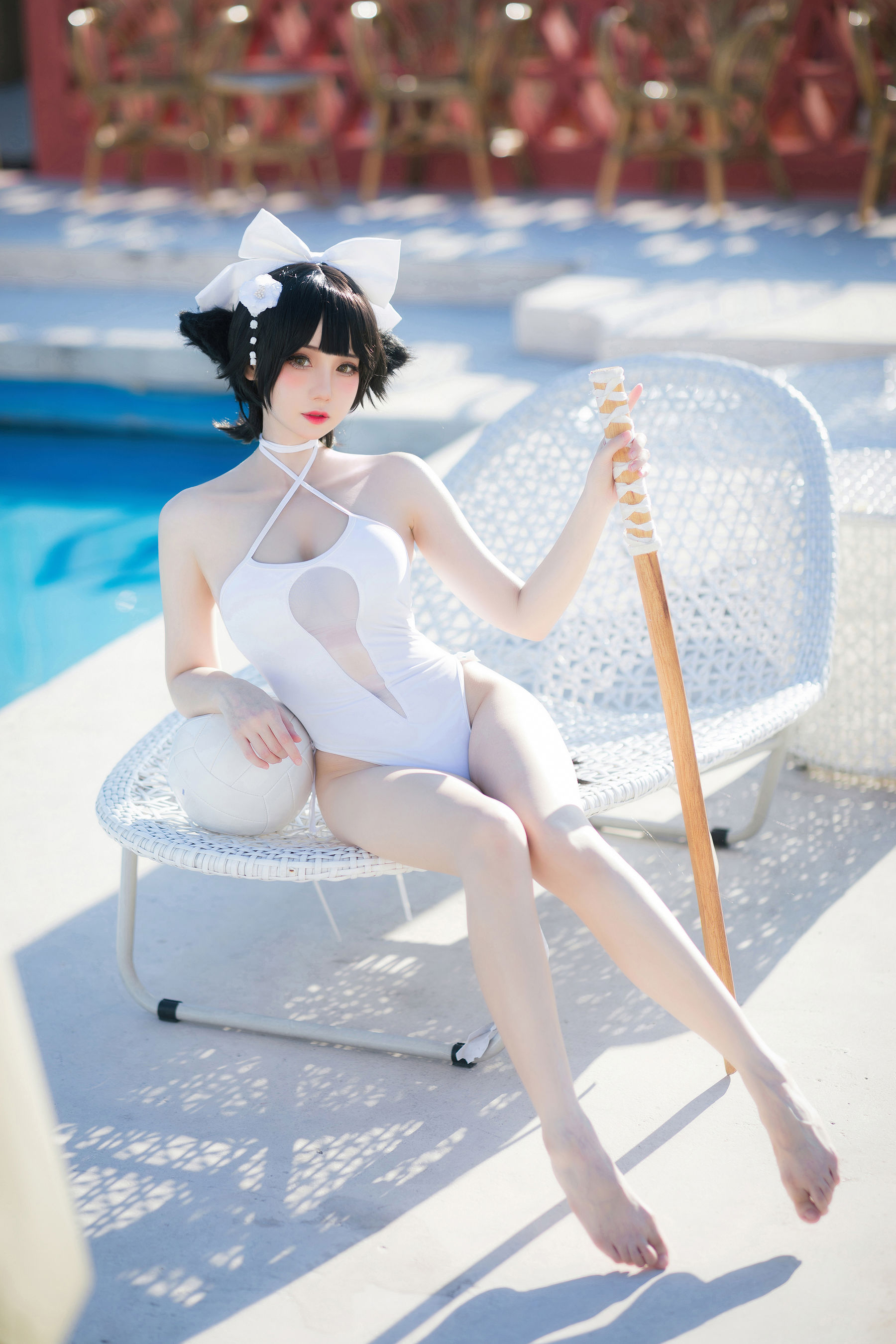 焖焖碳 – 高雄泳装 Cosplay-第24张