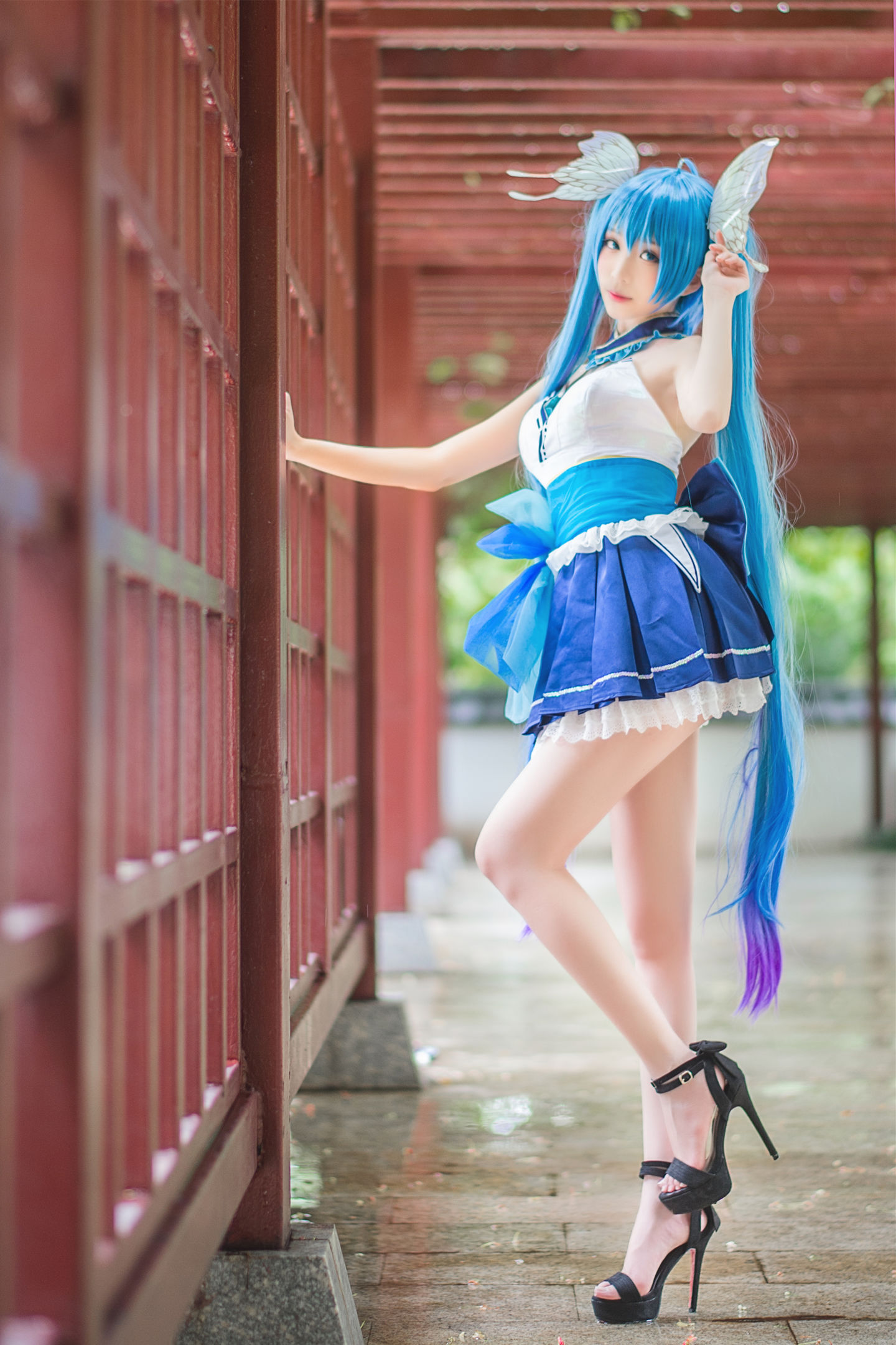 长腿Coser青青子Js – 初音未来 Cosplay-第5张