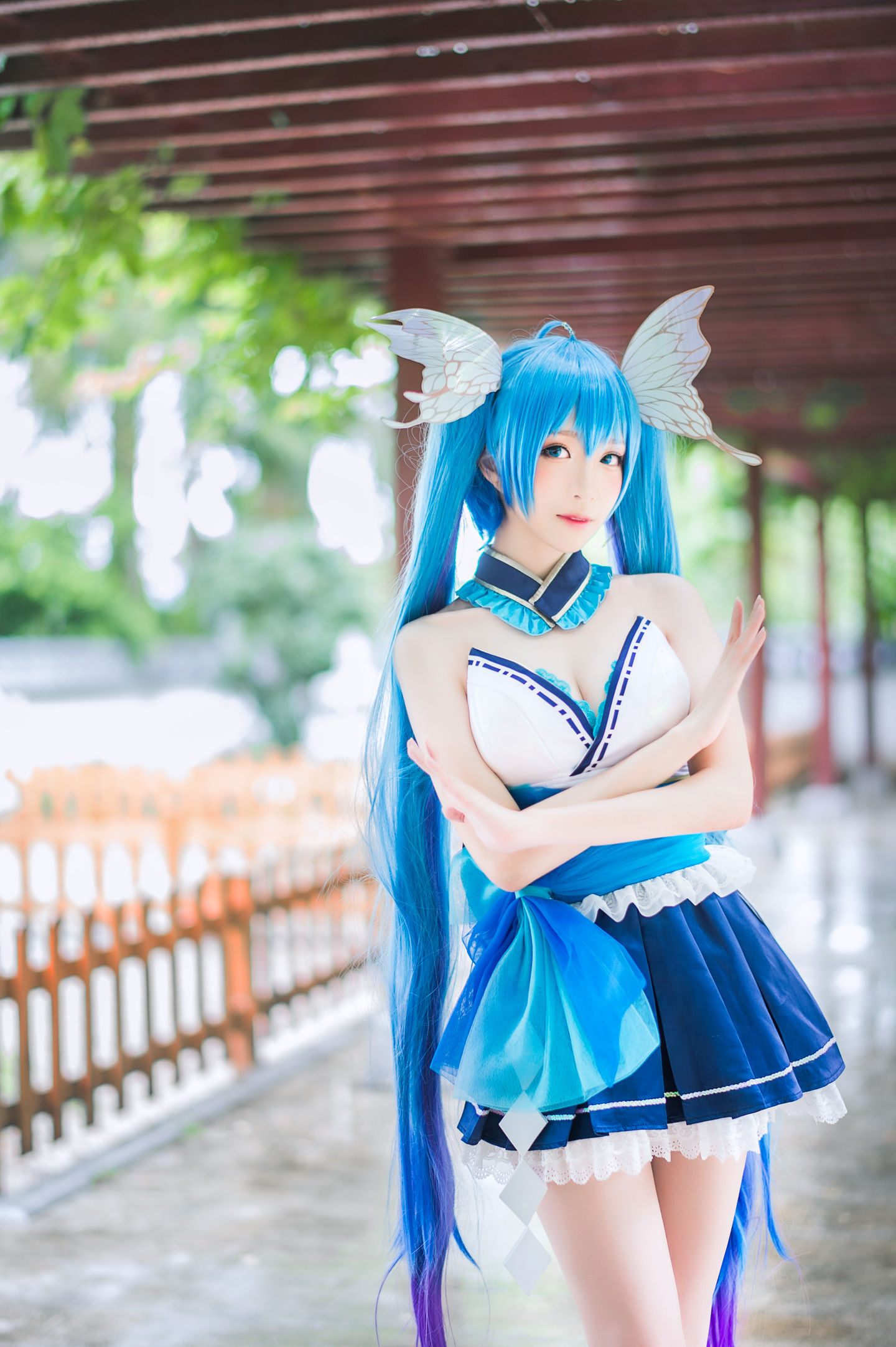 长腿Coser青青子Js – 初音未来 Cosplay-第8张