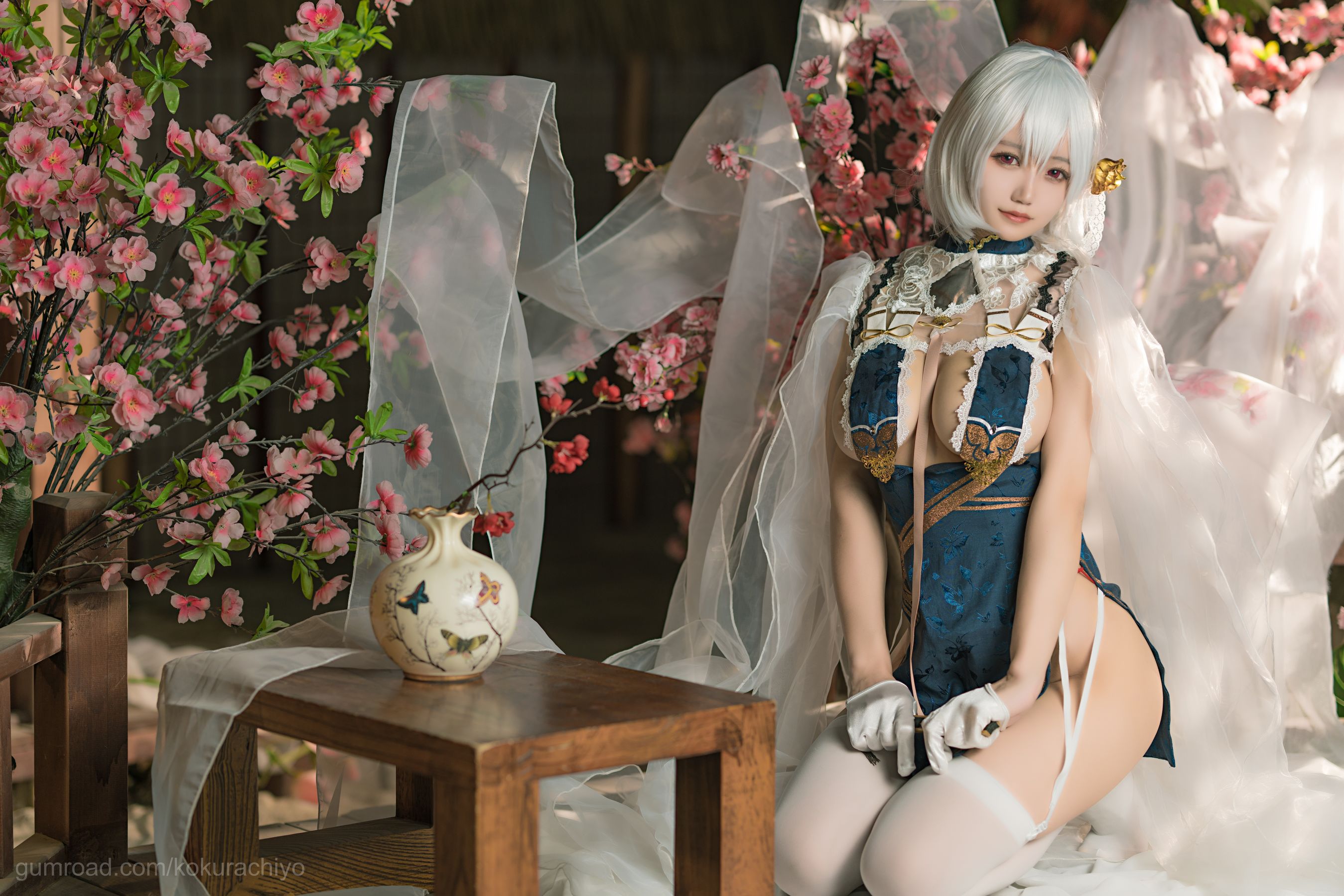 动漫博主小仓千代w – 天狼星旗袍 Cosplay-第17张
