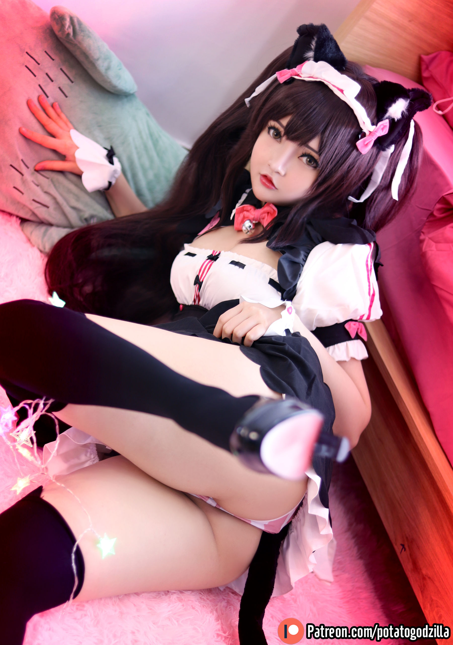 Coser小姐姐Potato Godzilla – Chocola Cosplay-第1张