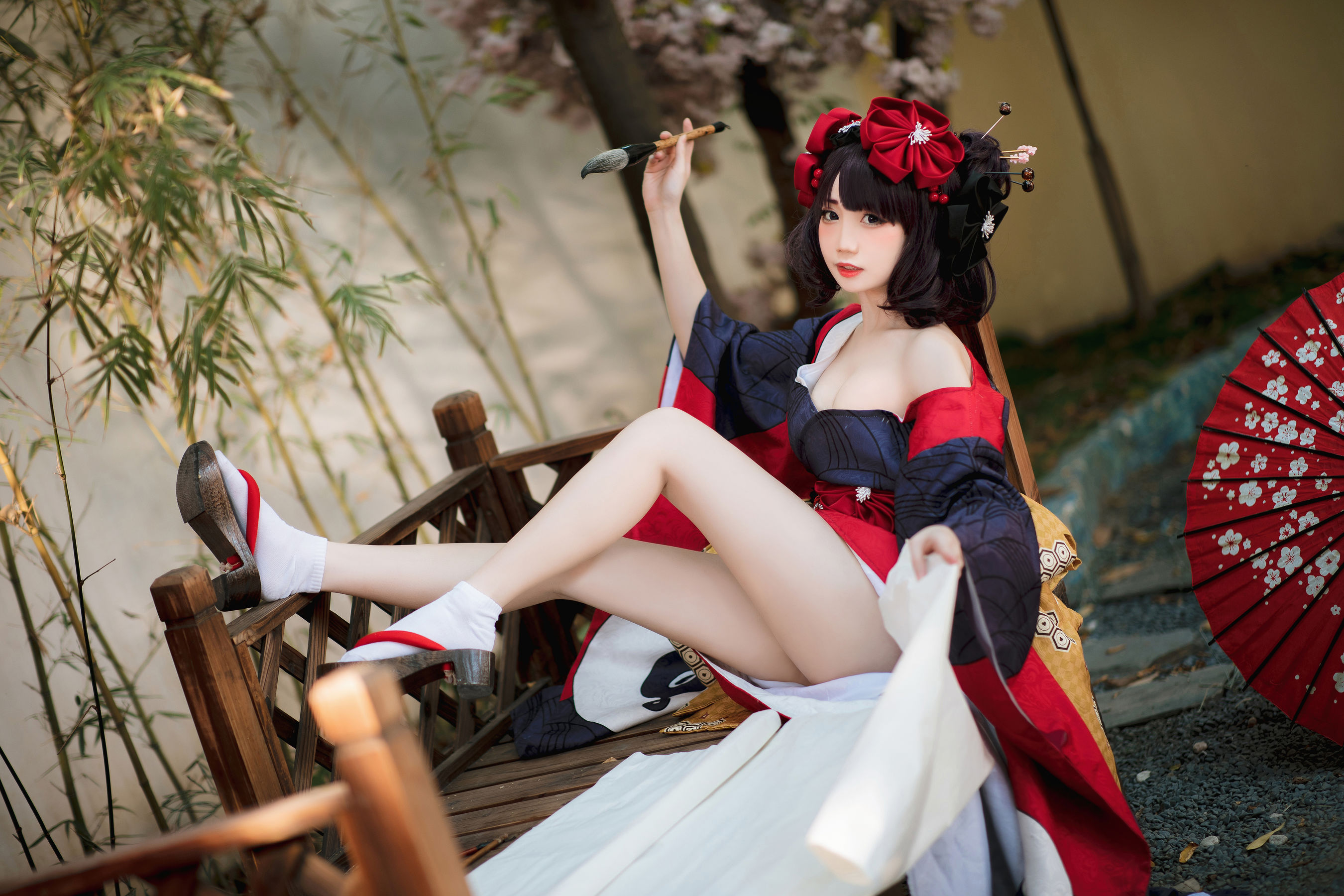焖焖碳 – 葛饰阿荣 Cosplay-第6张