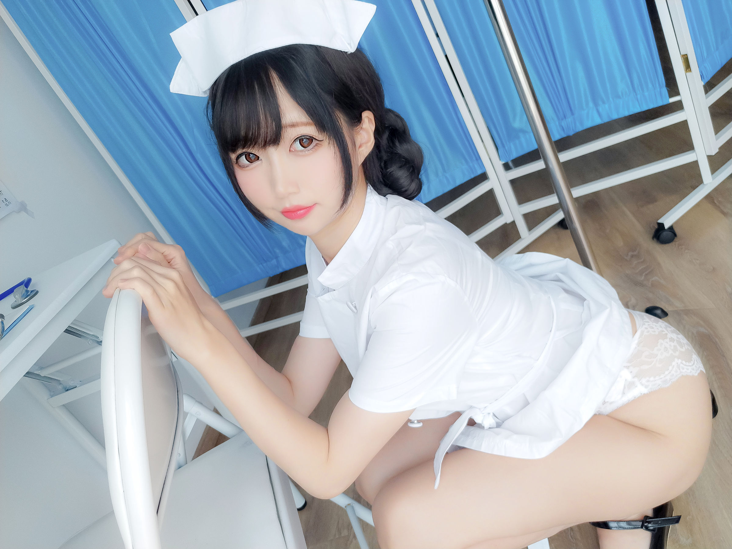 NAGISA魔物喵[fantia] – 看護師が必要ですか？ Cosplay-第1张