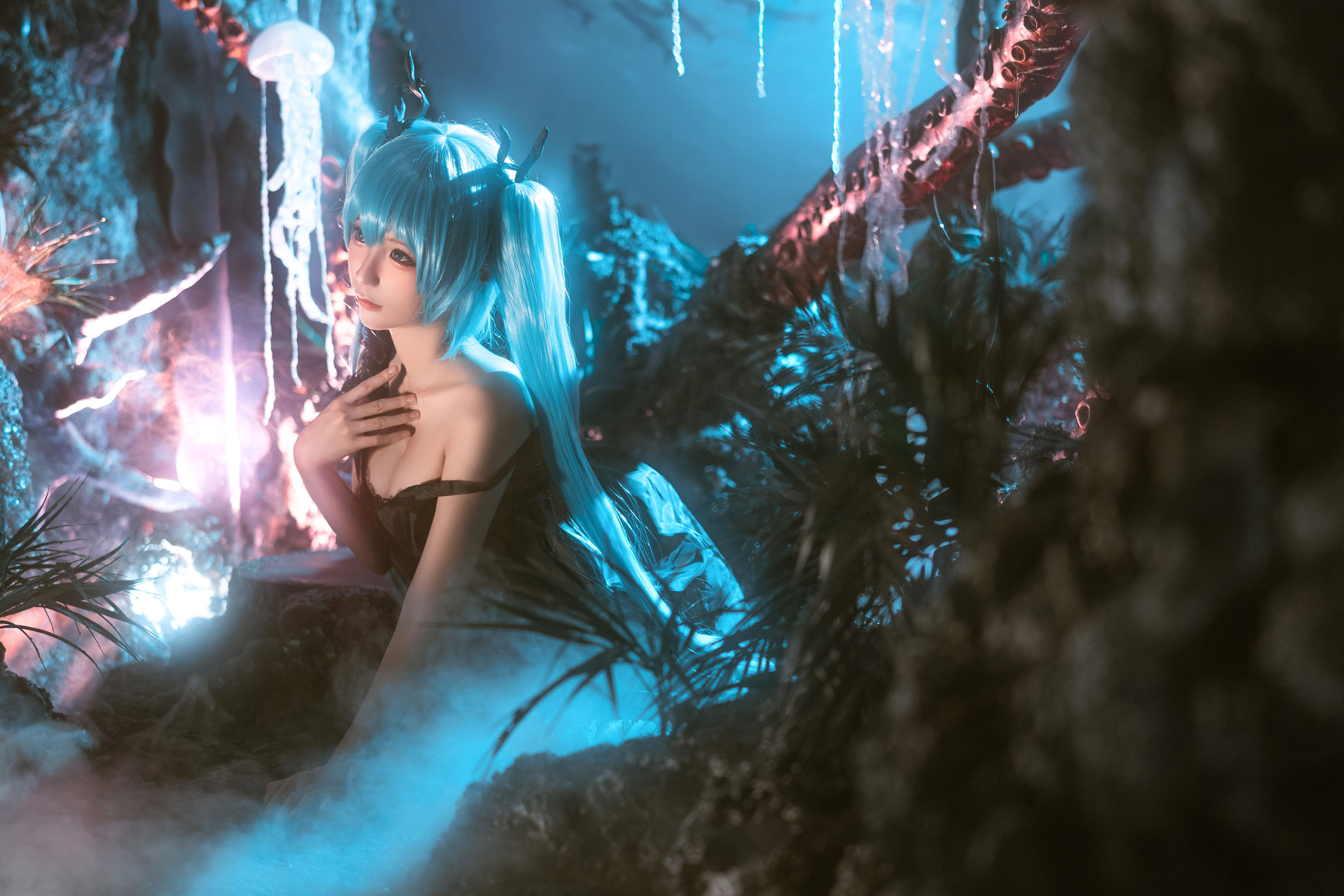 动漫博主蠢沫沫 – 深海少女 Cosplay-第3张