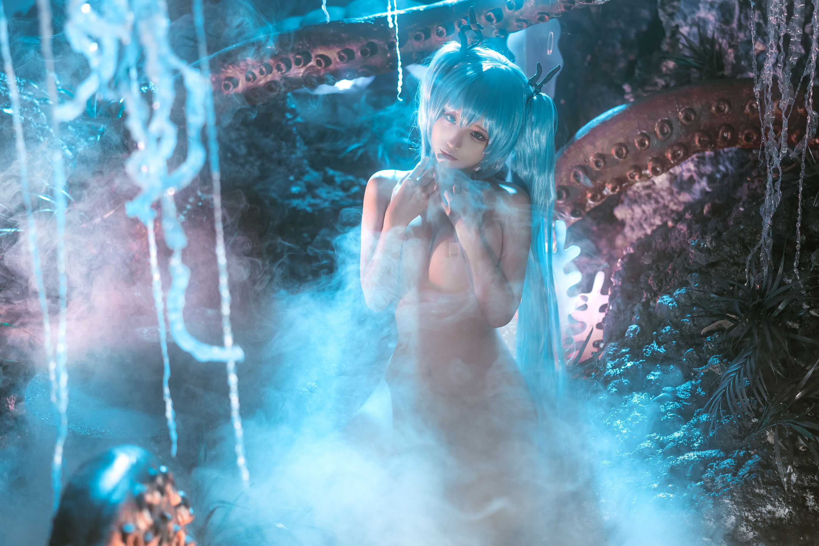 动漫博主蠢沫沫 – 深海少女 Cosplay-第6张