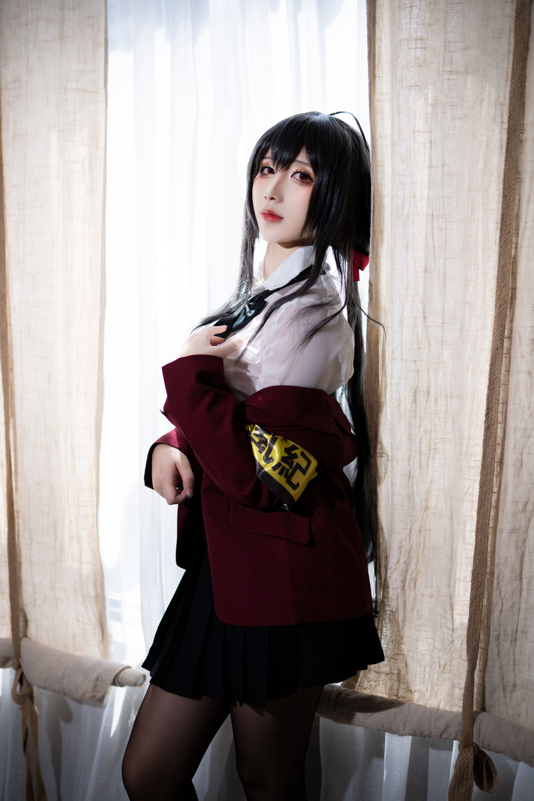 动漫博主九曲Jean – 大凤风纪委员 Cosplay-第1张