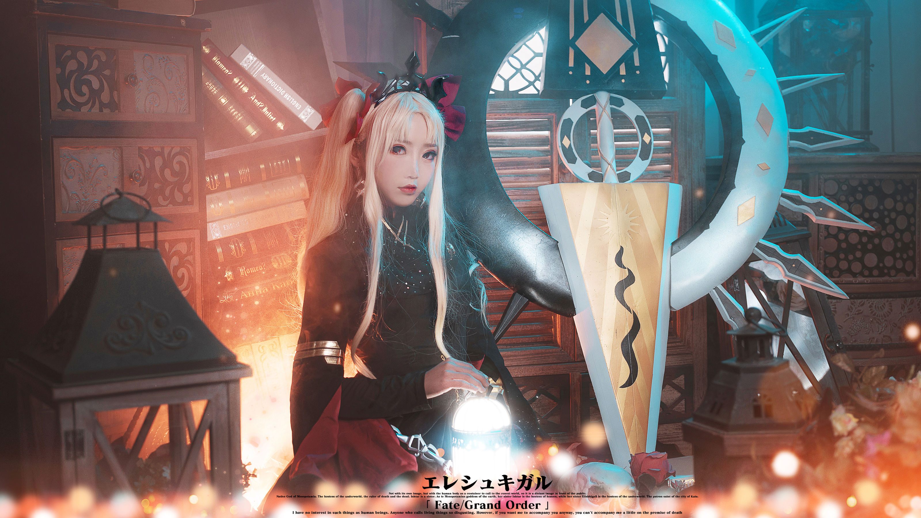 可爱人气Coser面饼仙儿 艾蕾三破 Cosplay-第6张