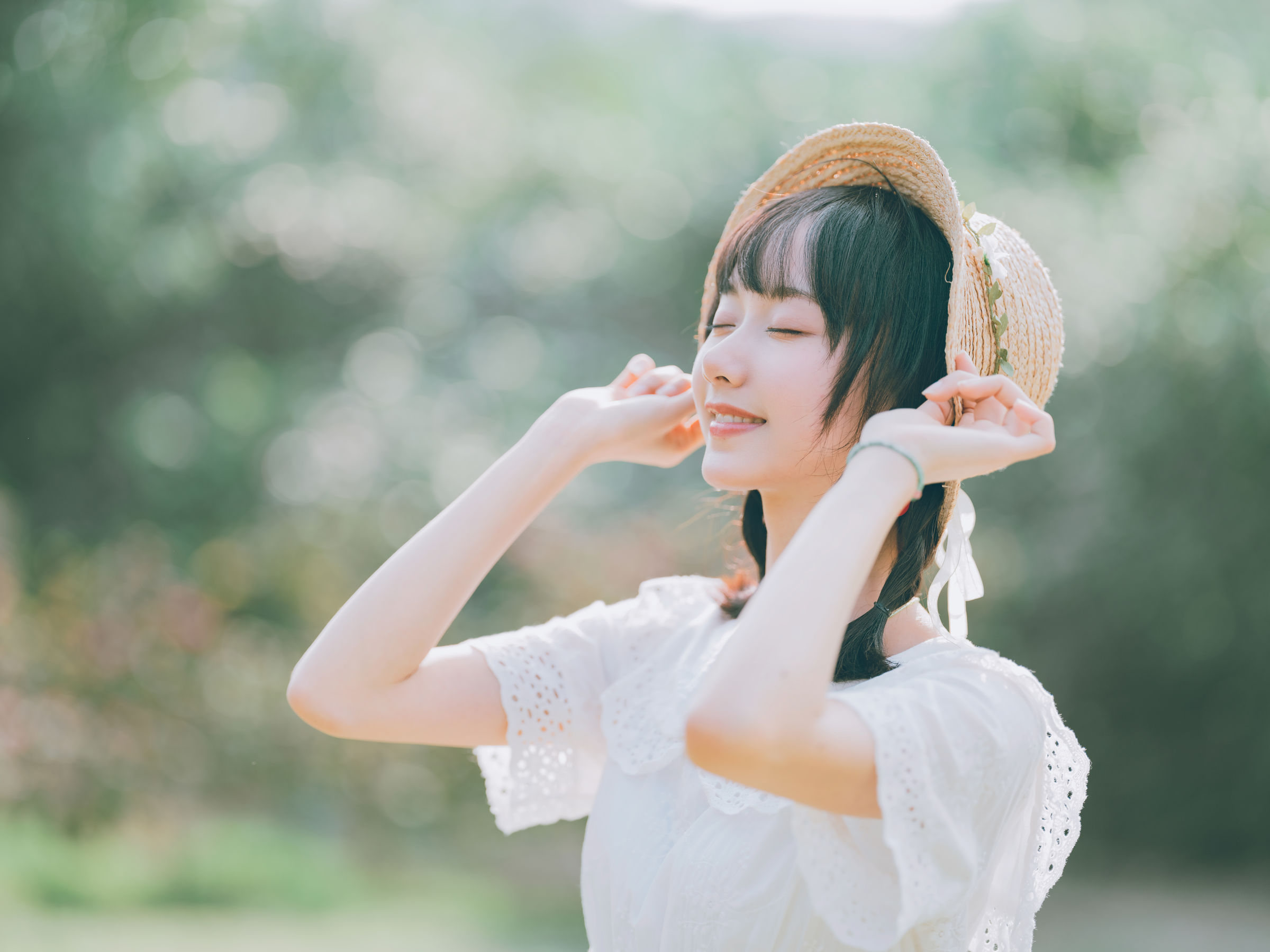 萌系小姐姐木绵绵OwO – 夏日彩虹 Cosplay-第26张