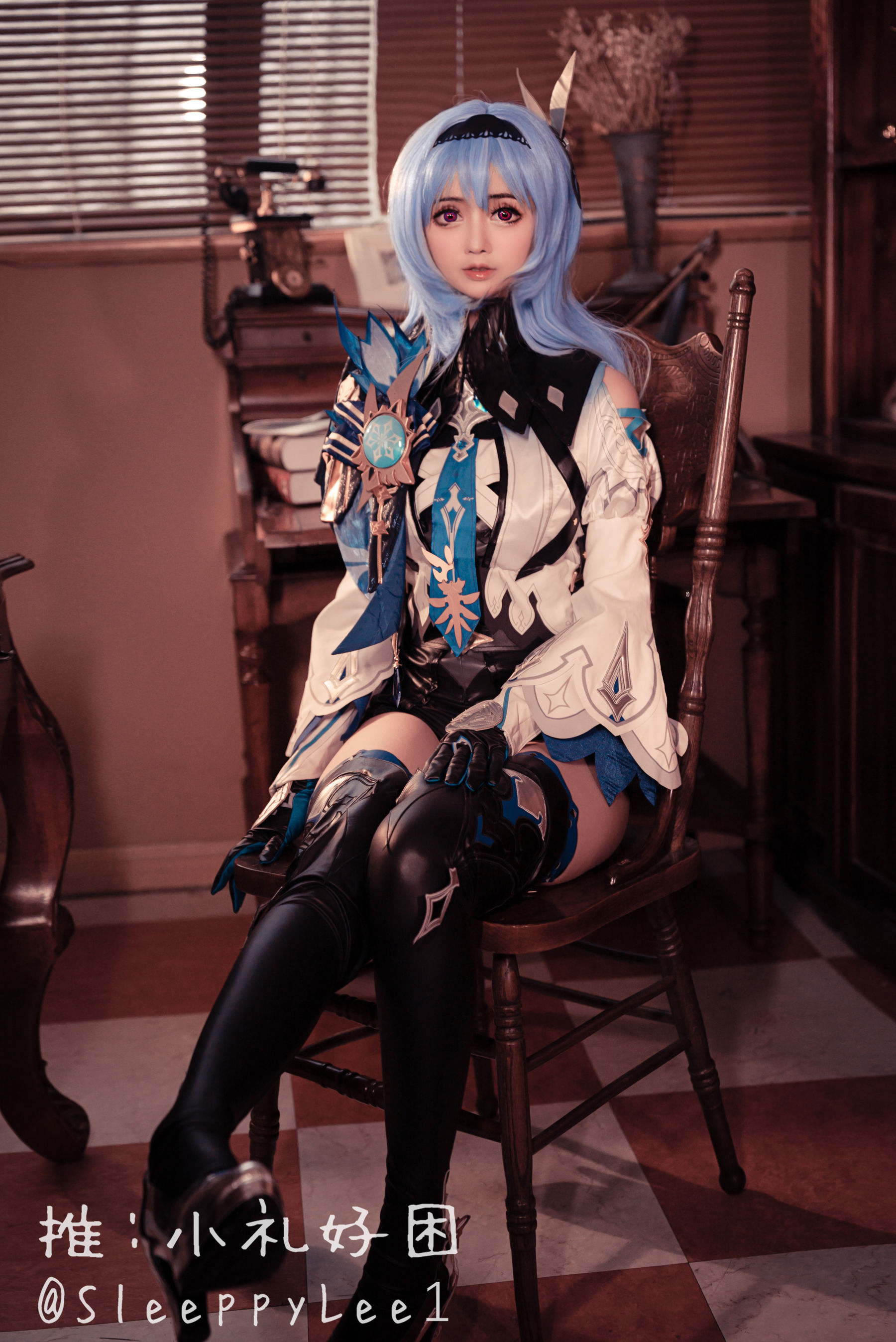小礼好困 – 优菈 Cosplay-第7张