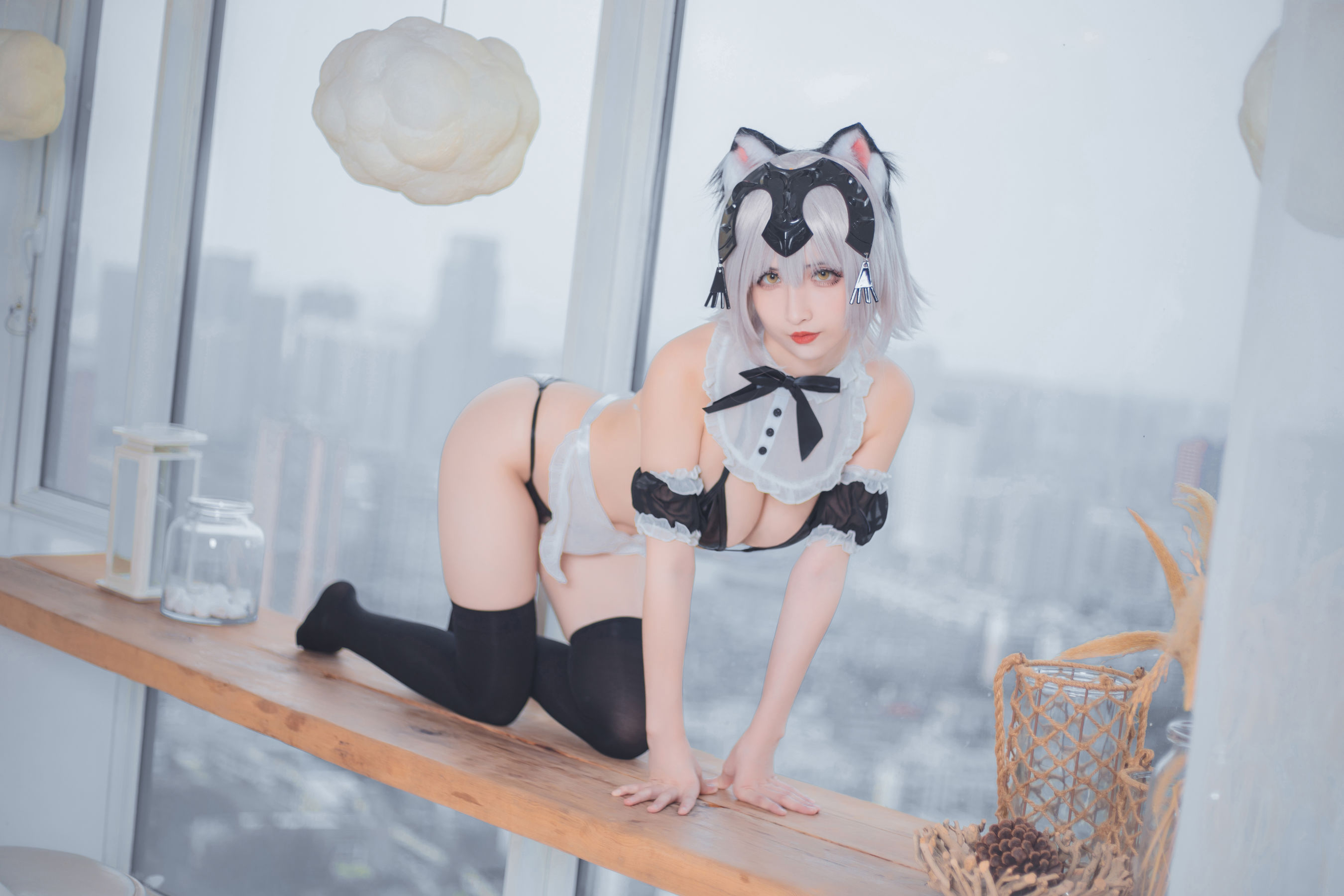COS福利rioko凉凉子 七夕 月球女友 Cosplay-第1张