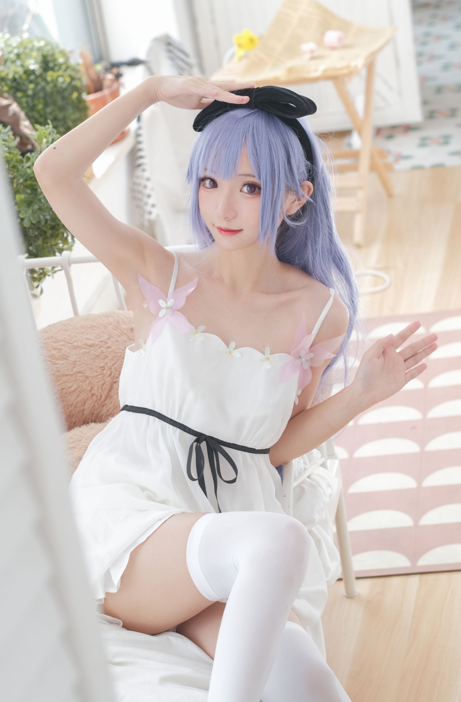 花柒Hana – 独角兽清凉阅读时光 Cosplay-第7张
