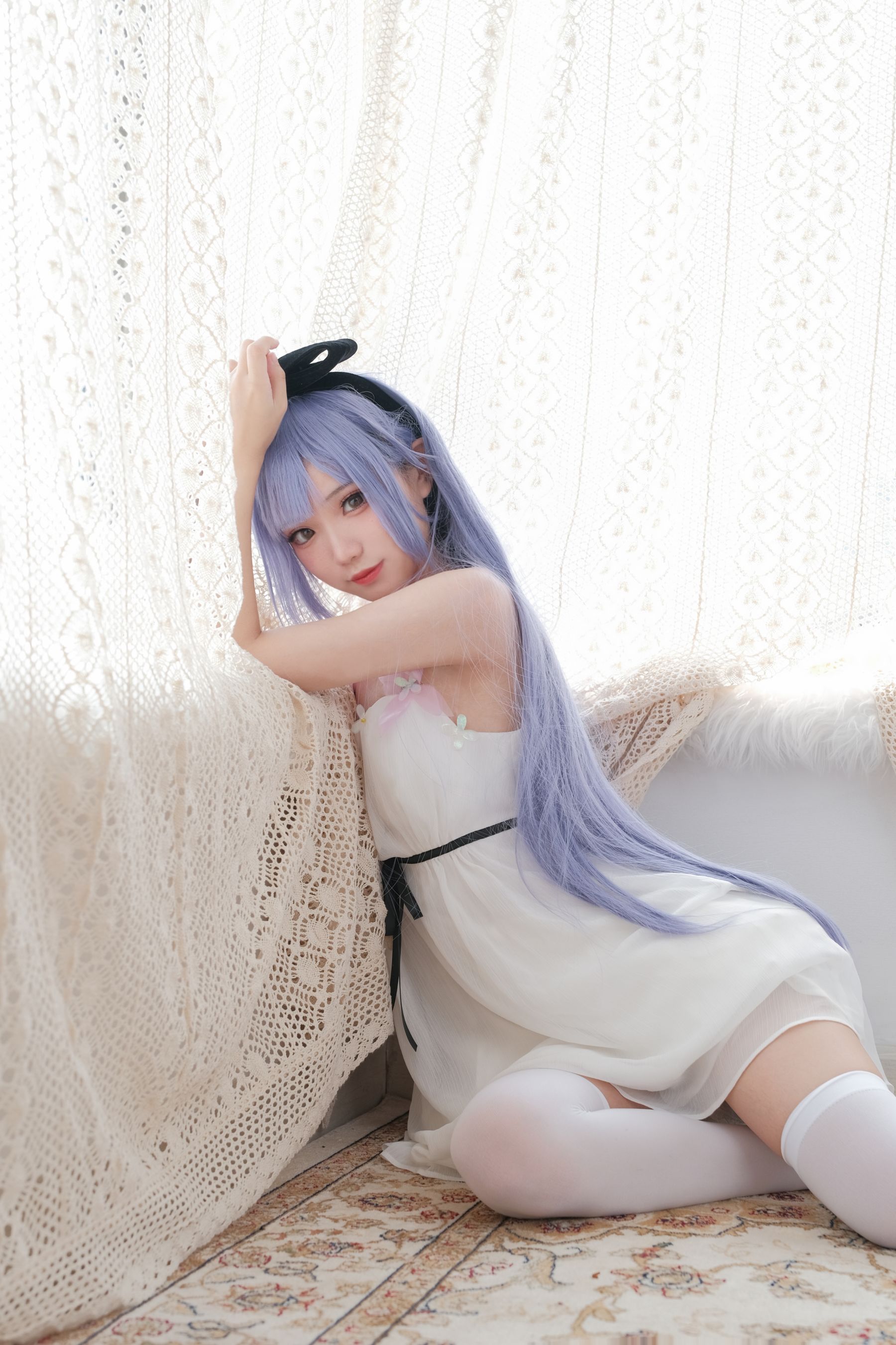 花柒Hana – 独角兽清凉阅读时光 Cosplay-第14张