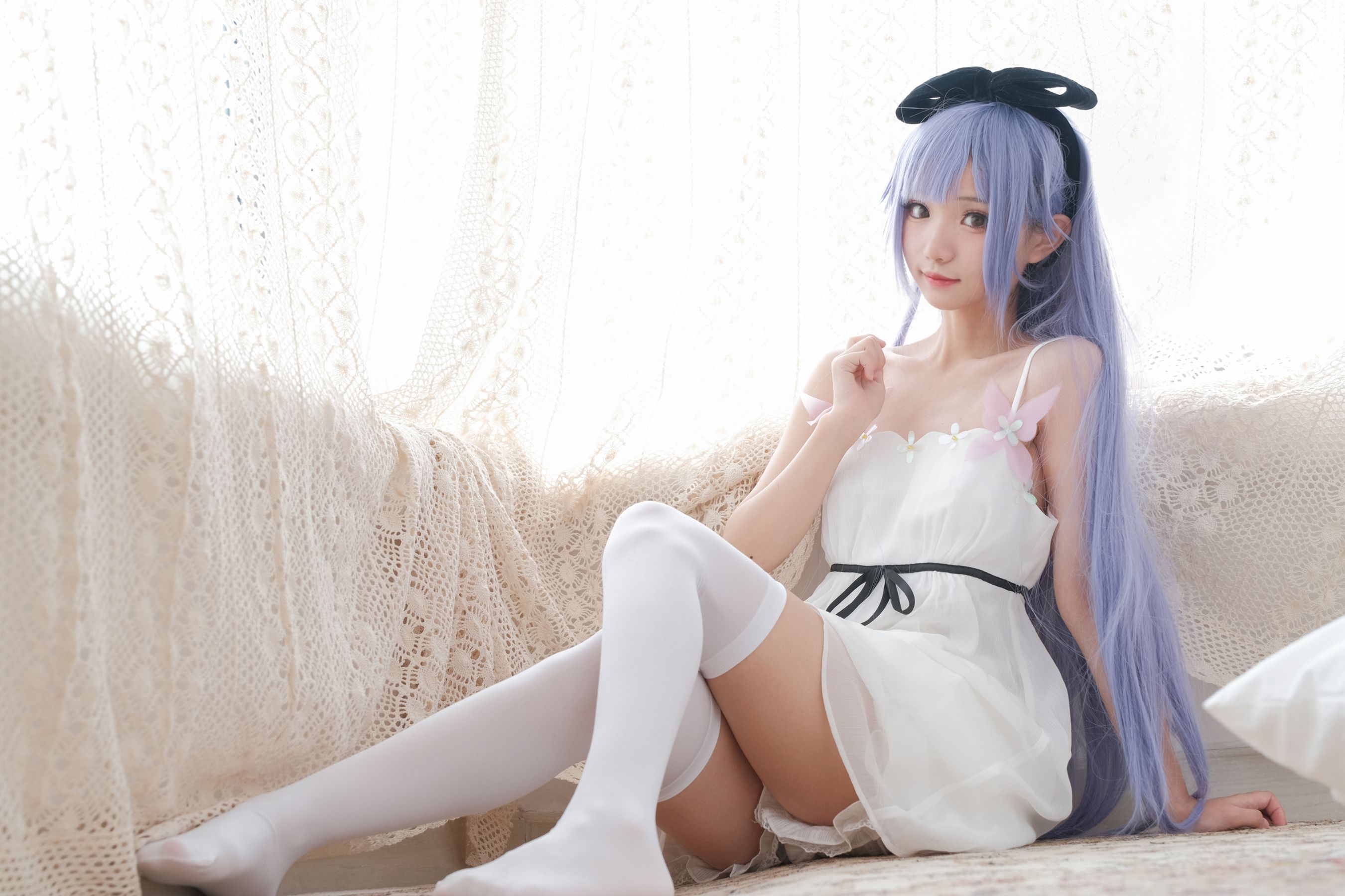 花柒Hana – 独角兽清凉阅读时光 Cosplay-第15张