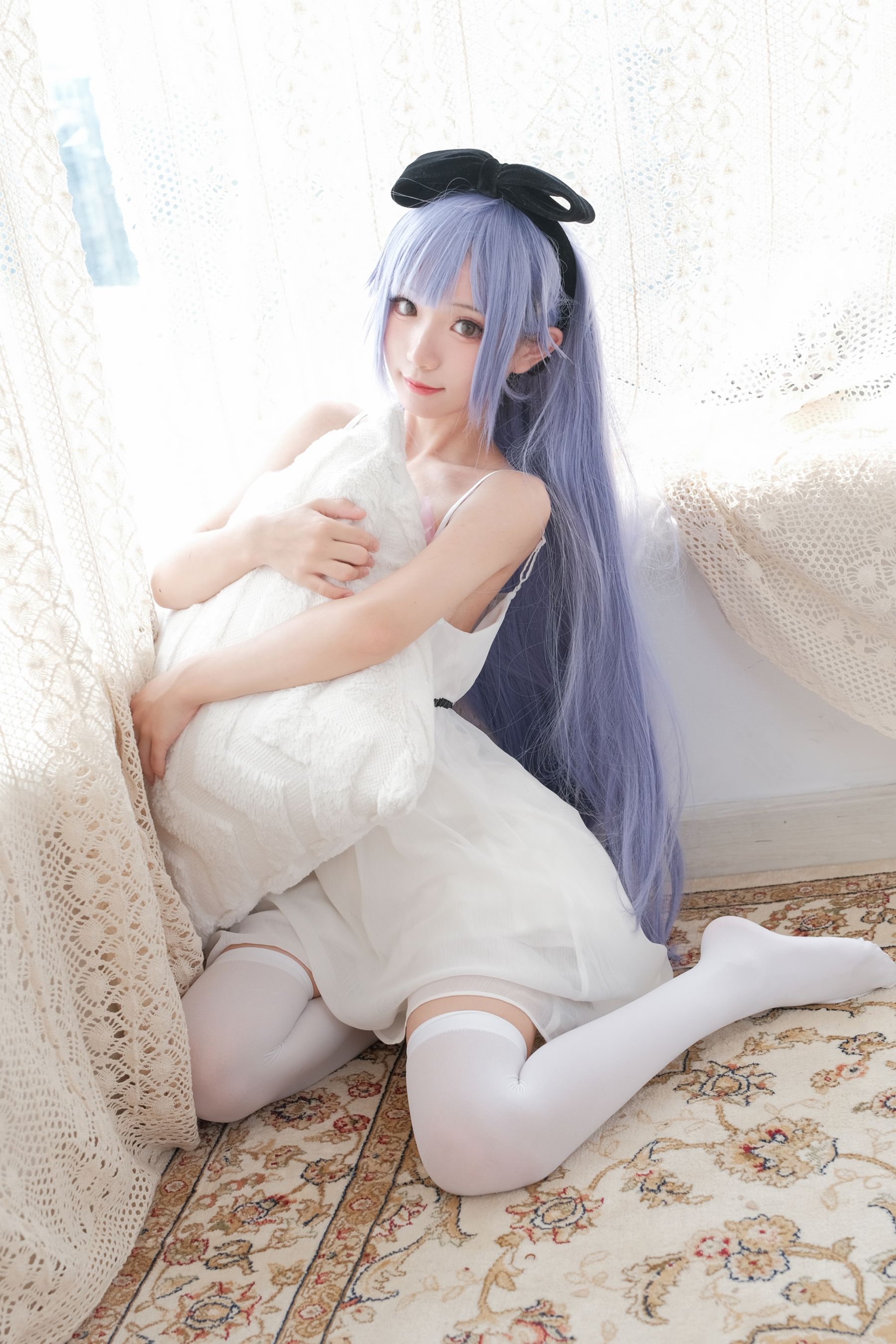 花柒Hana – 独角兽清凉阅读时光 Cosplay-第16张