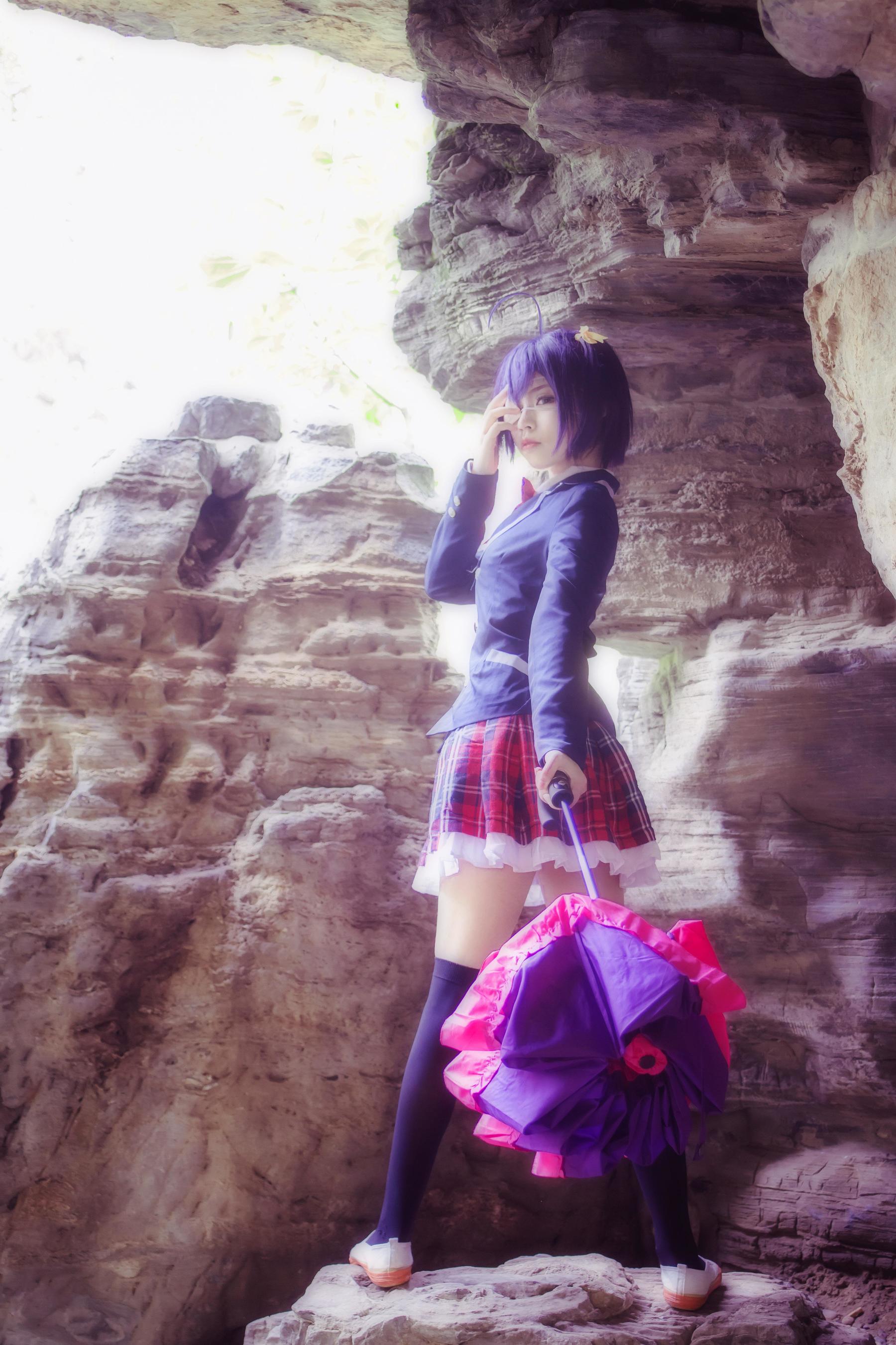 [Cosplay写真] 萌妹白易子教主 – 中二病也要谈恋爱 Cosplay-第1张