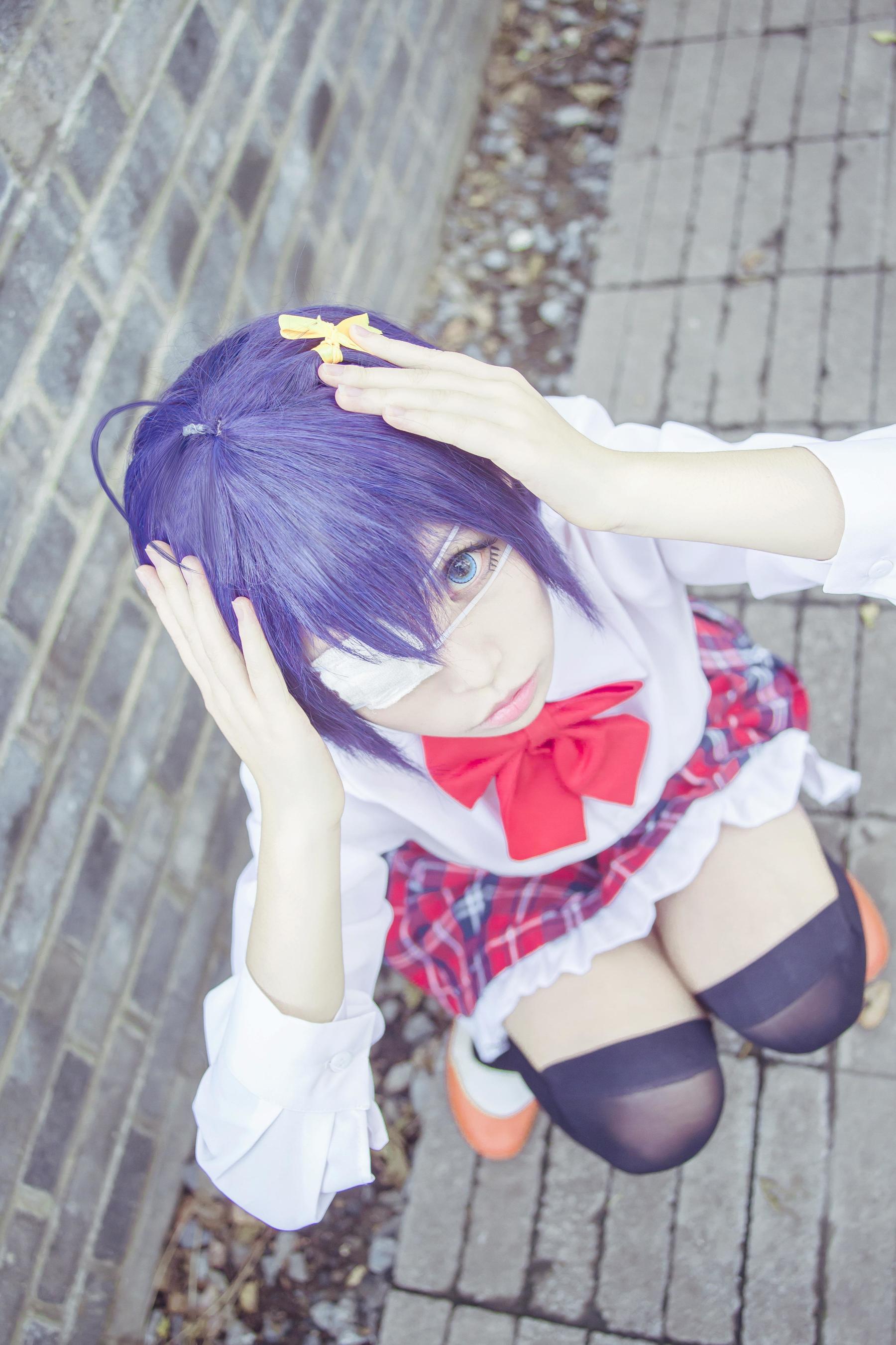 [Cosplay写真] 萌妹白易子教主 – 中二病也要谈恋爱 Cosplay-第10张