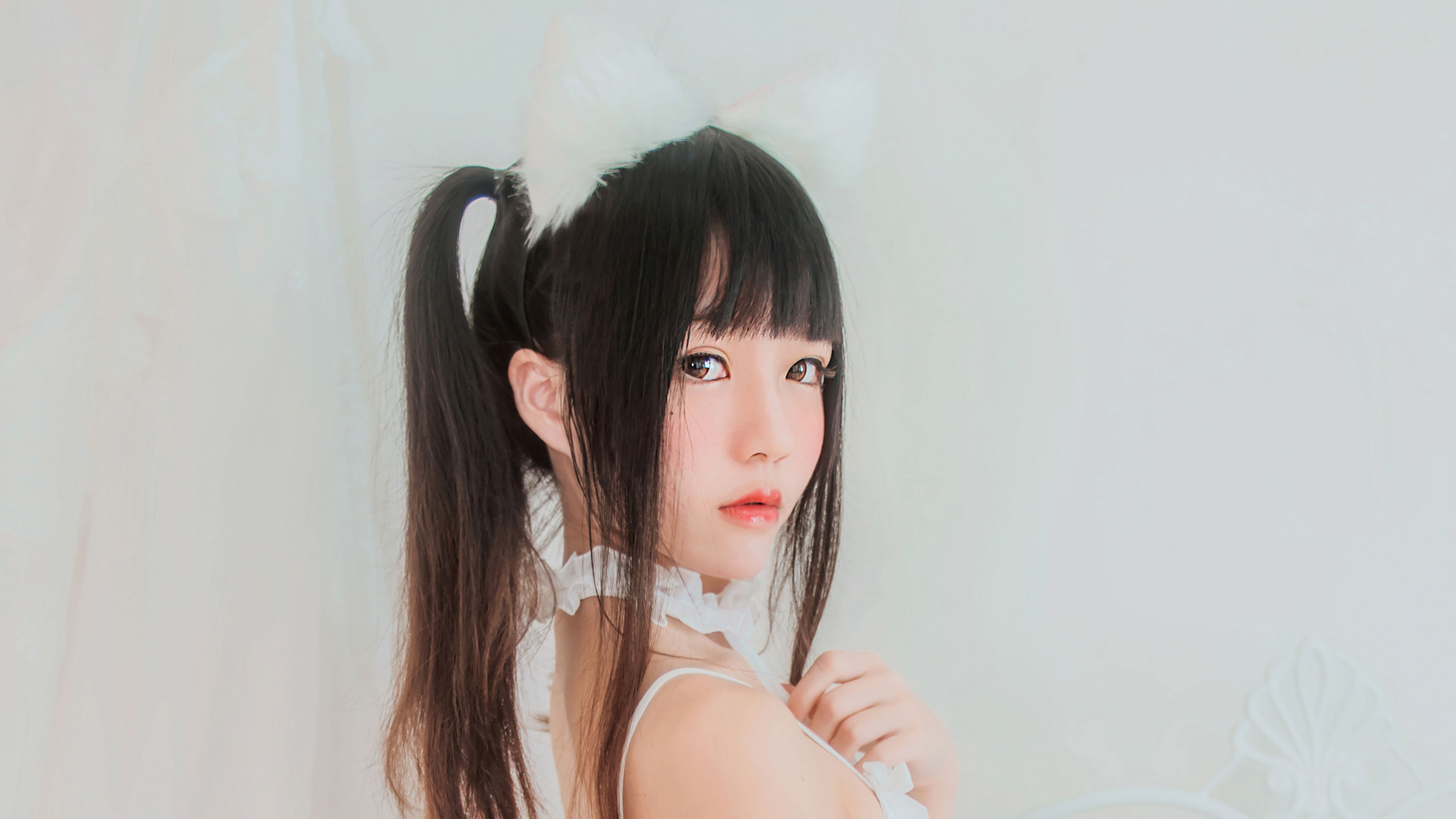 [萝莉COS] 疯猫ss《喵喵睡衣》 Cosplay-第1张