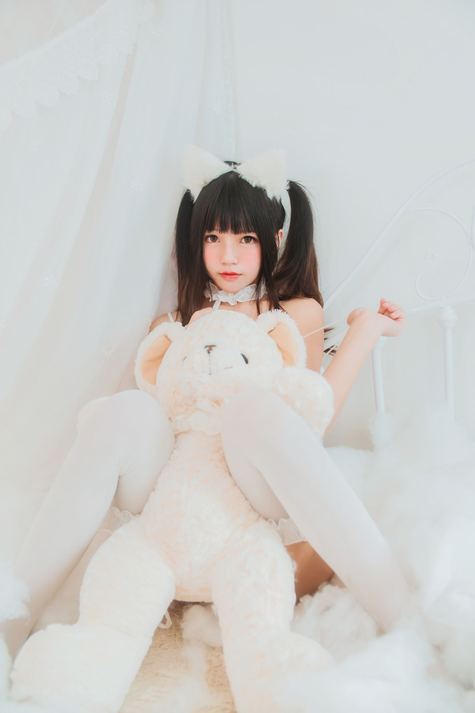 [萝莉COS] 疯猫ss《喵喵睡衣》 Cosplay-第6张