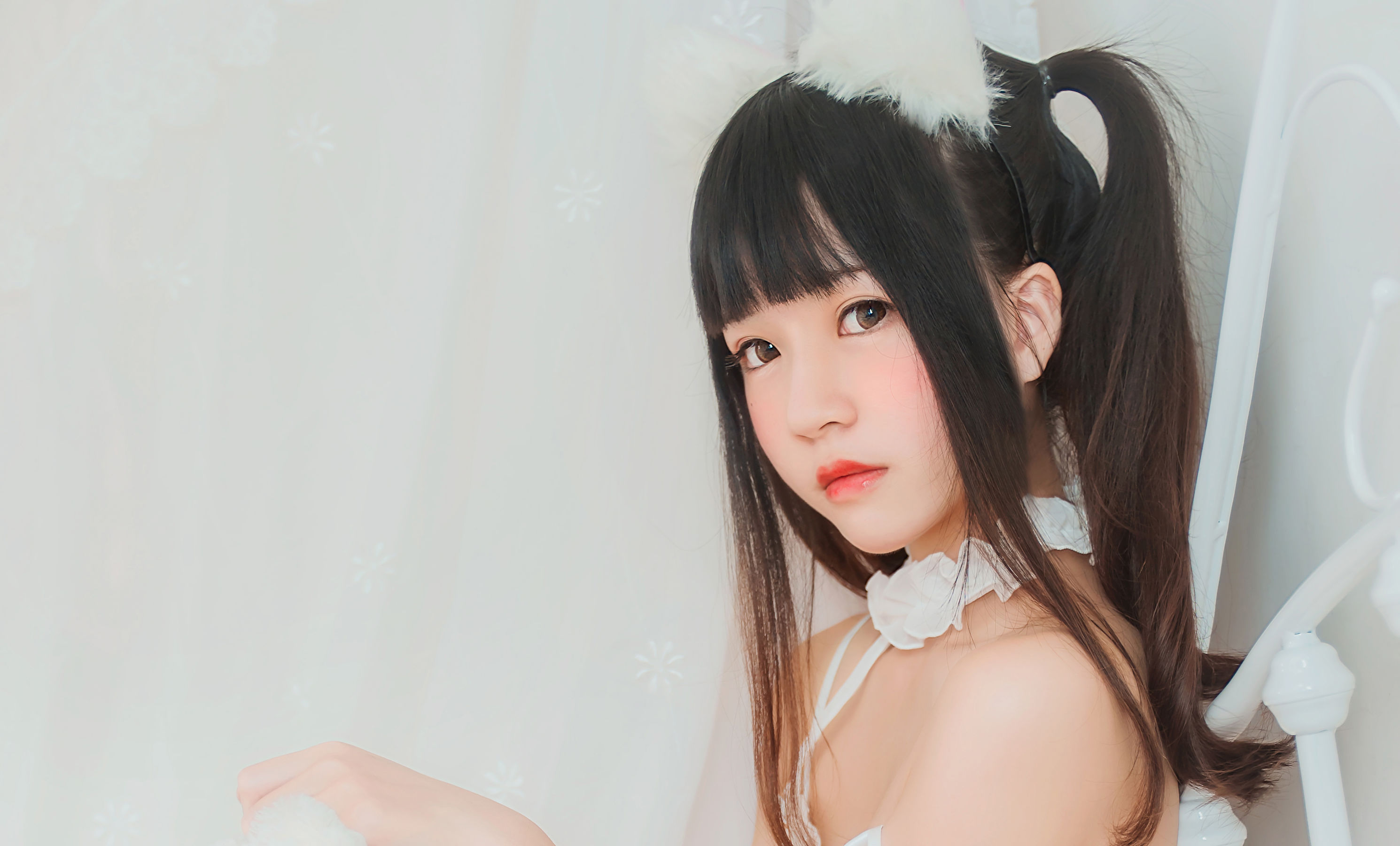 [萝莉COS] 疯猫ss《喵喵睡衣》 Cosplay-第8张