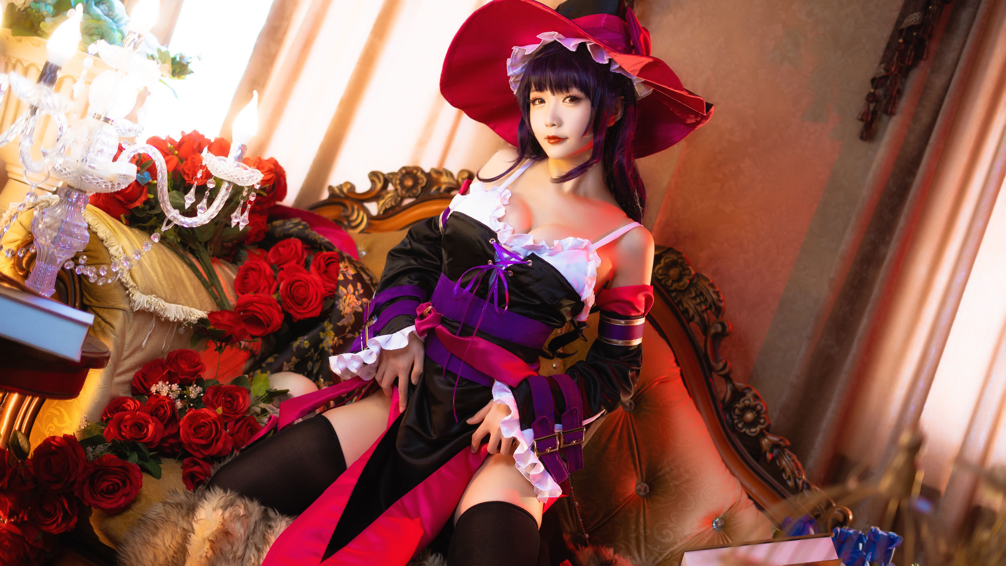 Coser小姐姐星之迟迟 – 玛菲卡 Cosplay-第3张