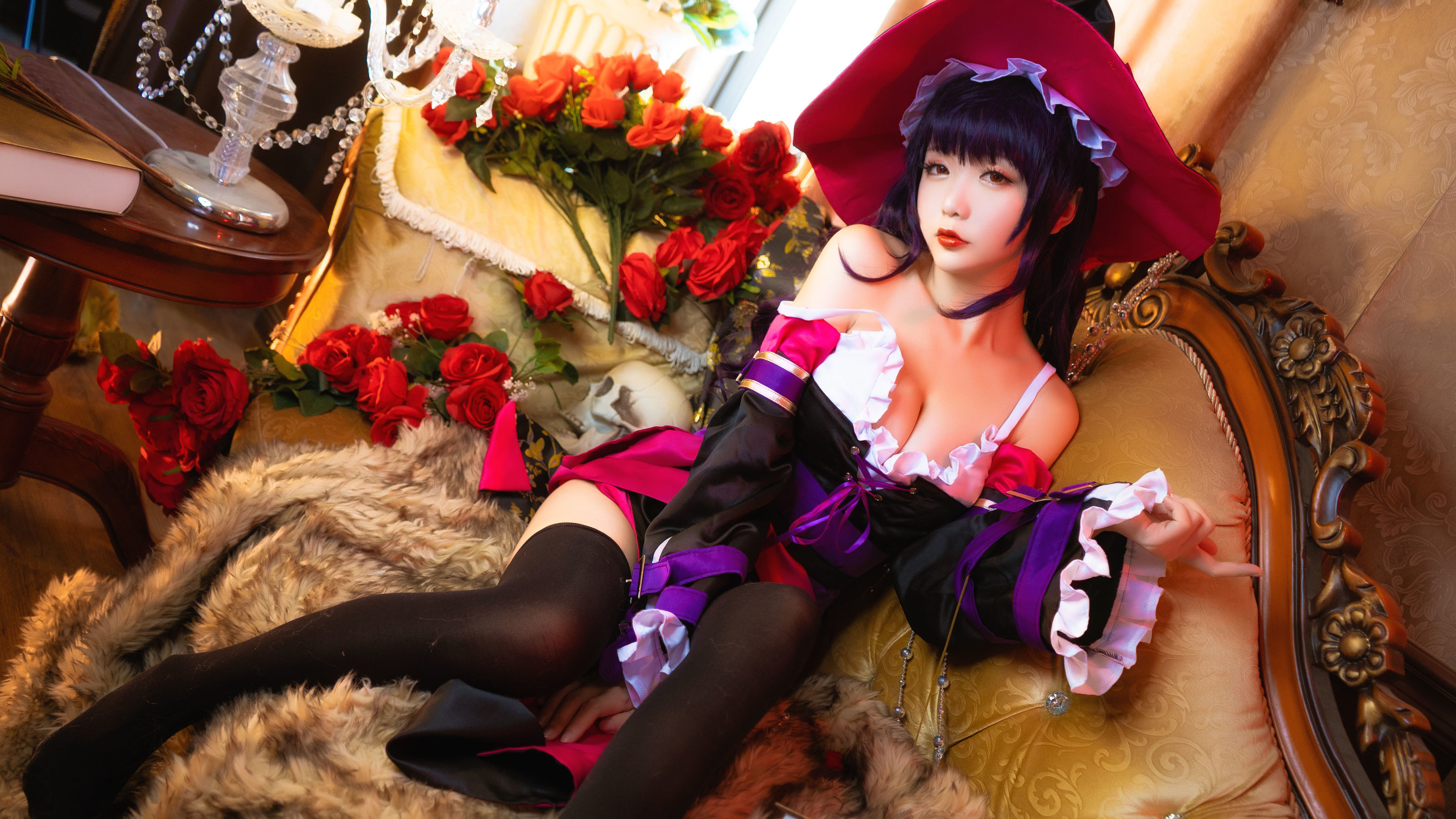 Coser小姐姐星之迟迟 – 玛菲卡 Cosplay-第6张