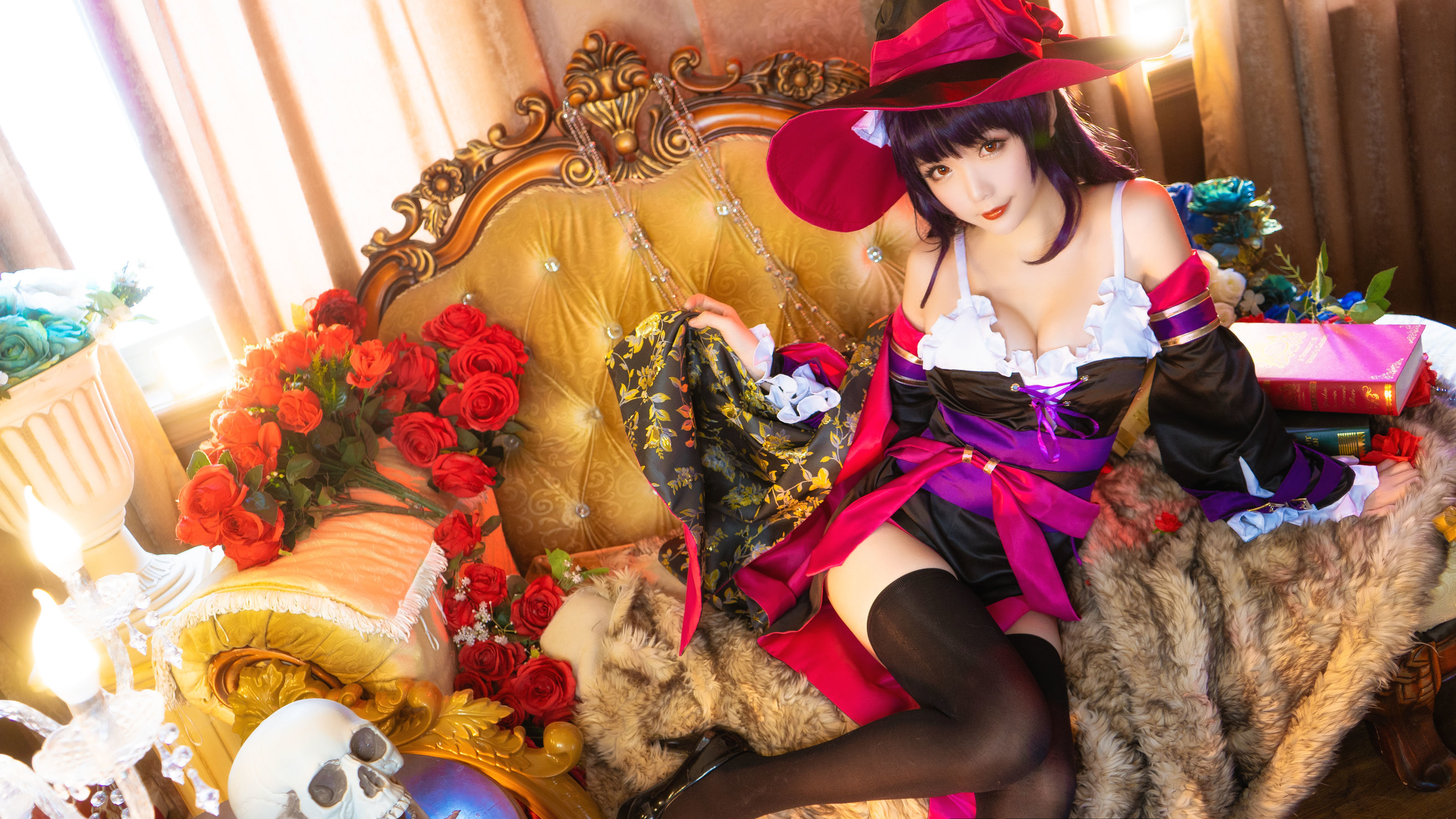 Coser小姐姐星之迟迟 – 玛菲卡 Cosplay-第17张