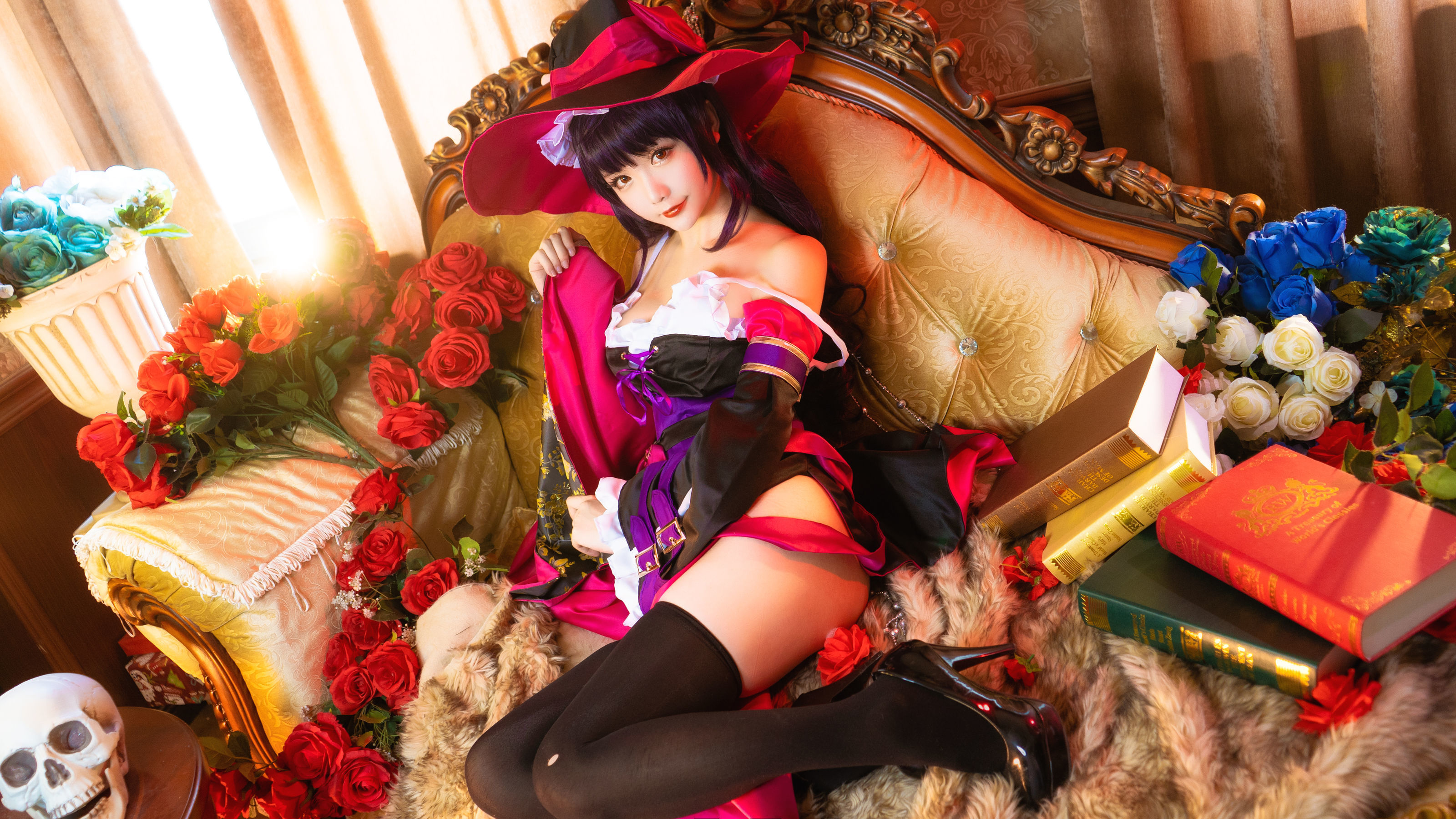 Coser小姐姐星之迟迟 – 玛菲卡 Cosplay-第18张