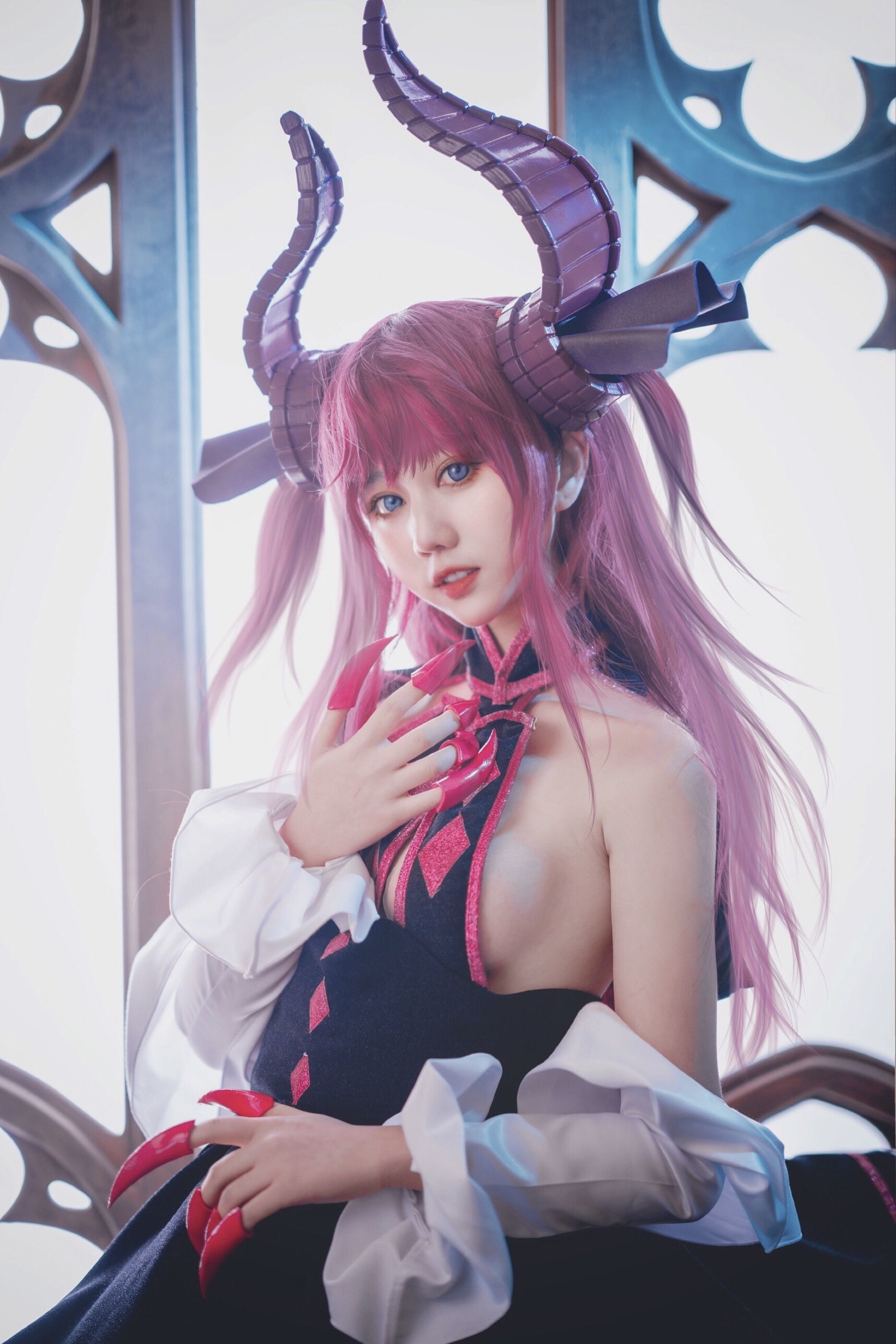 微博福利姬镜酱 龙娘 Cosplay-第2张