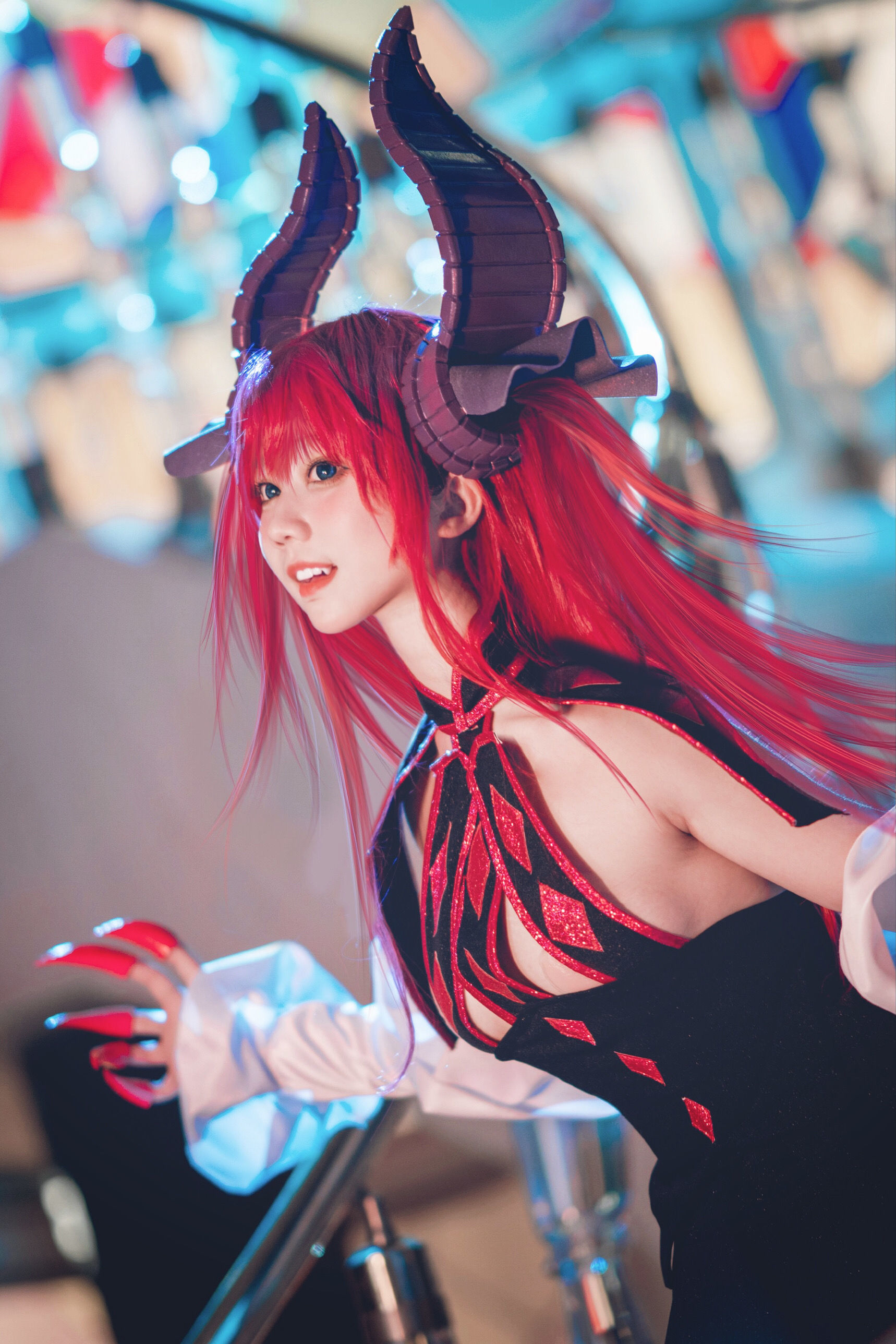 微博福利姬镜酱 龙娘 Cosplay-第9张