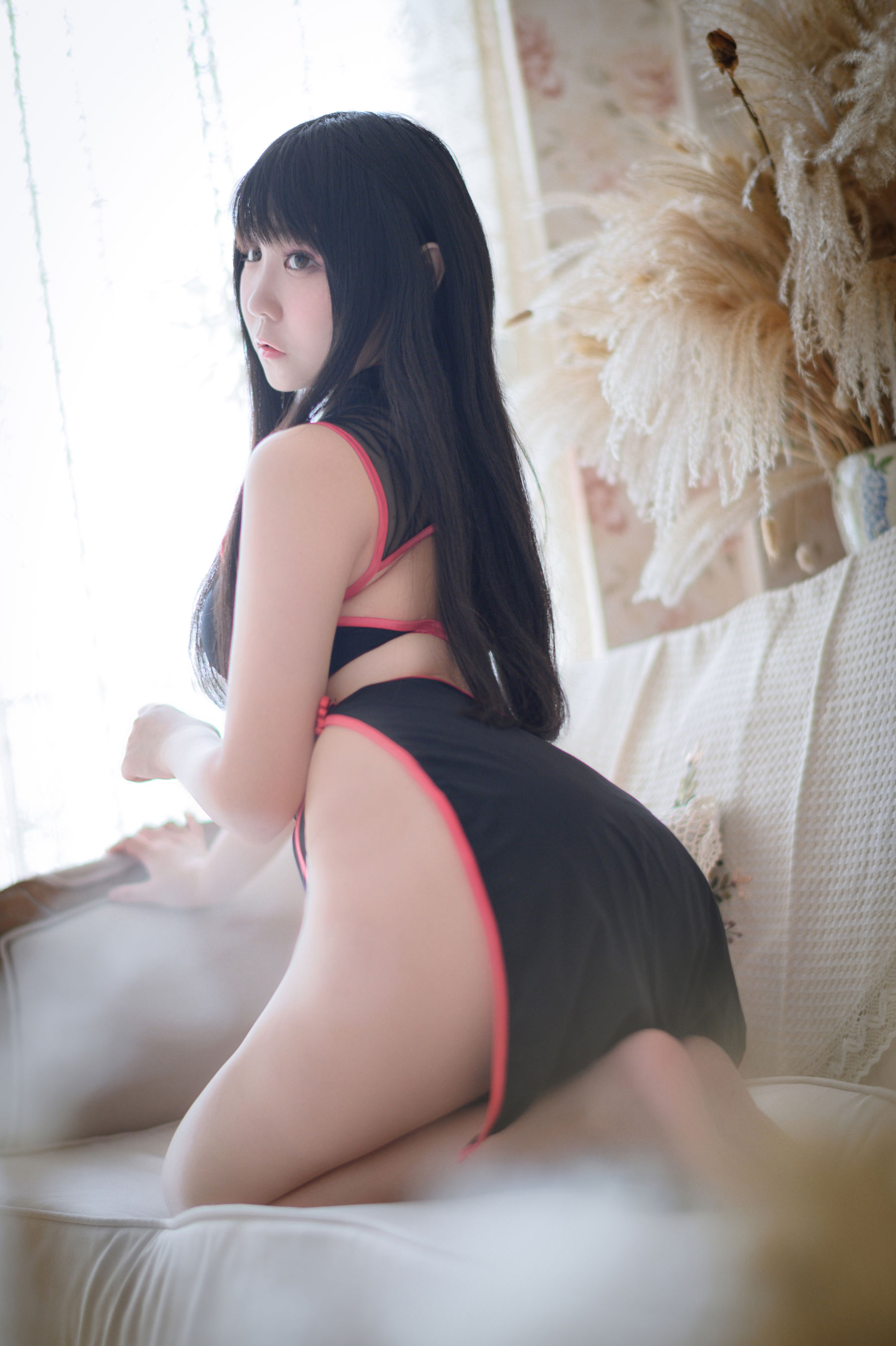 Coser寶儿Mysterial 性感旗袍 Cosplay-第1张