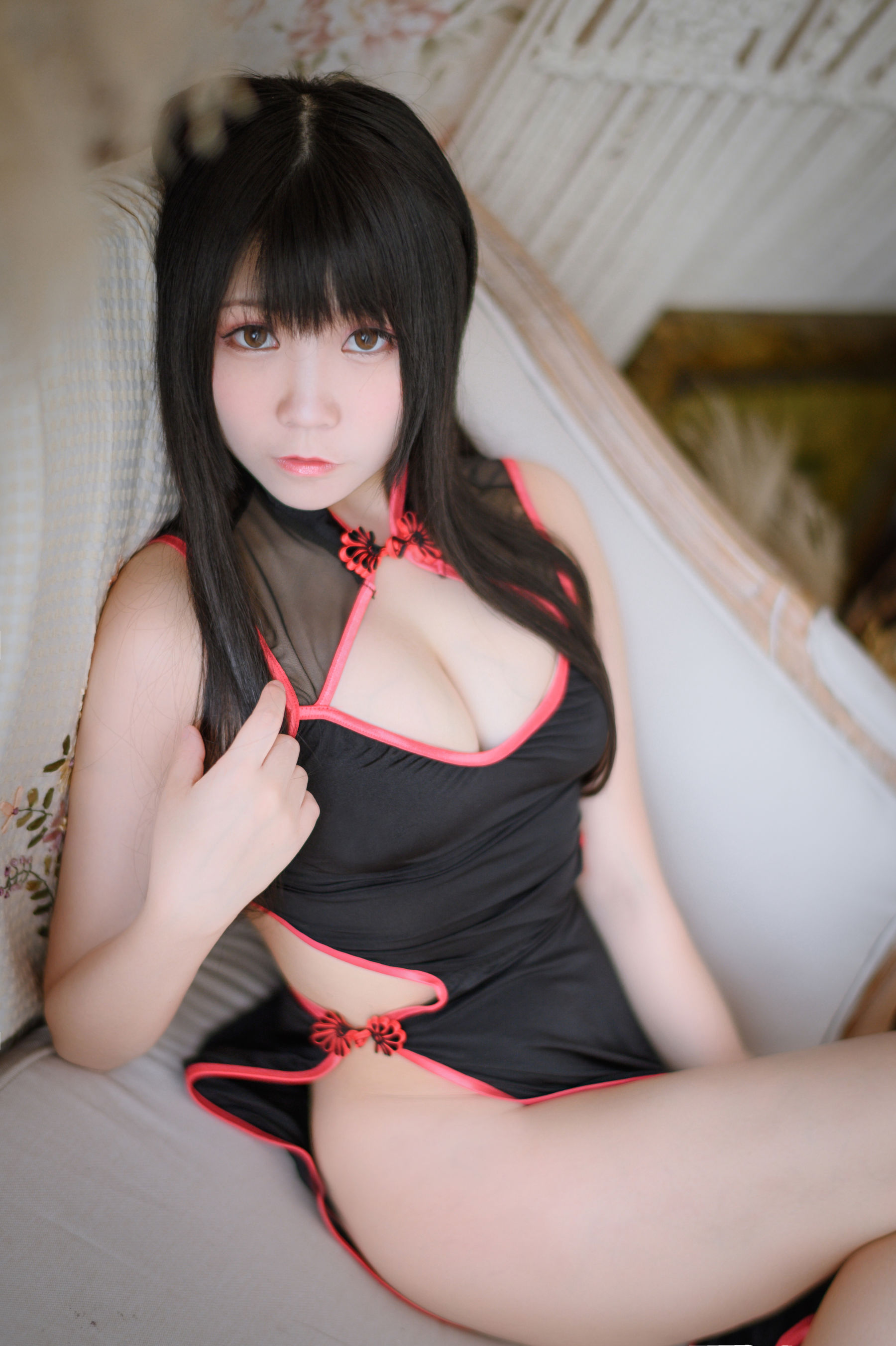 Coser寶儿Mysterial 性感旗袍 Cosplay-第7张