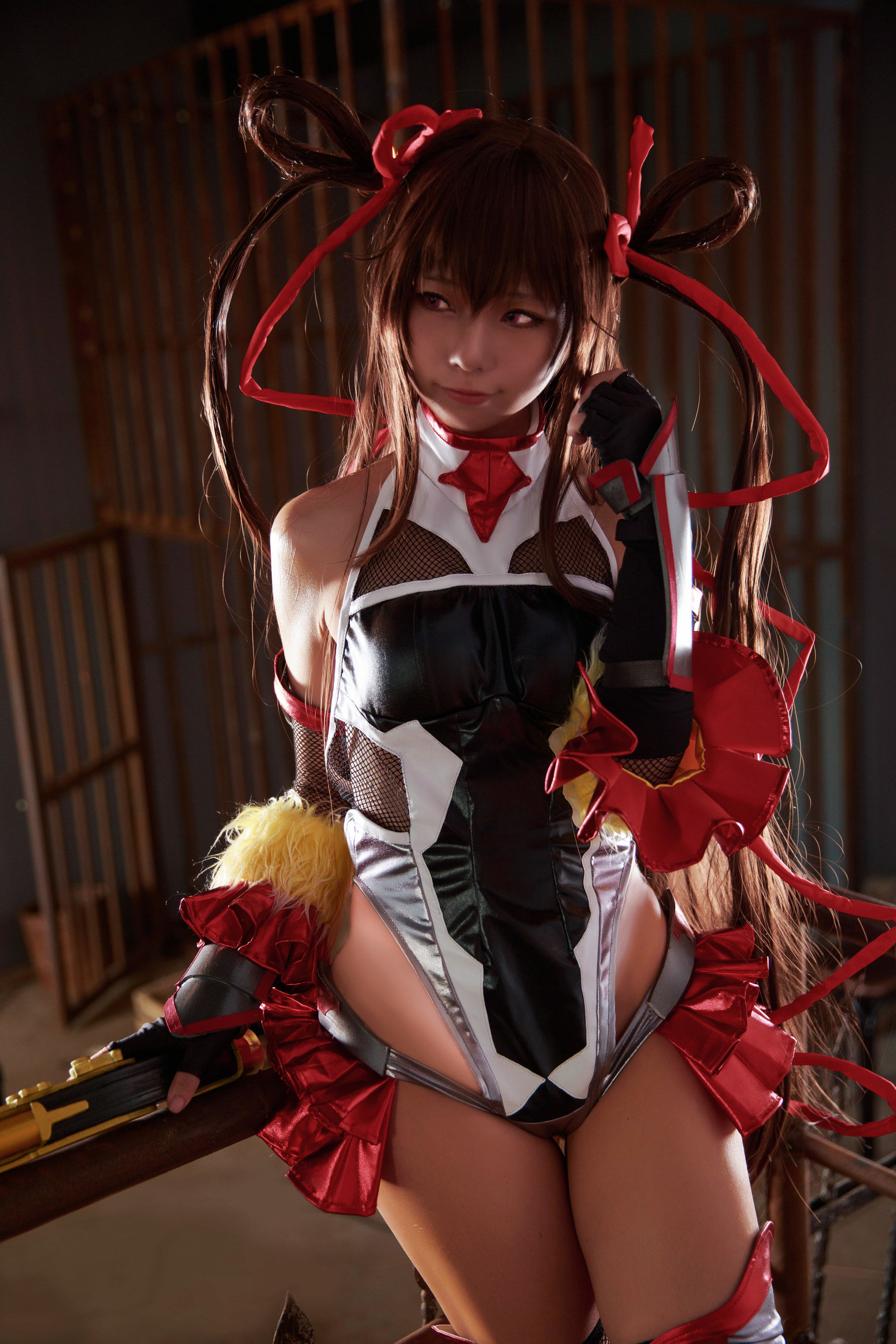动漫博主G44不会受伤 – 対魔忍ユキカゼ Cosplay-第3张