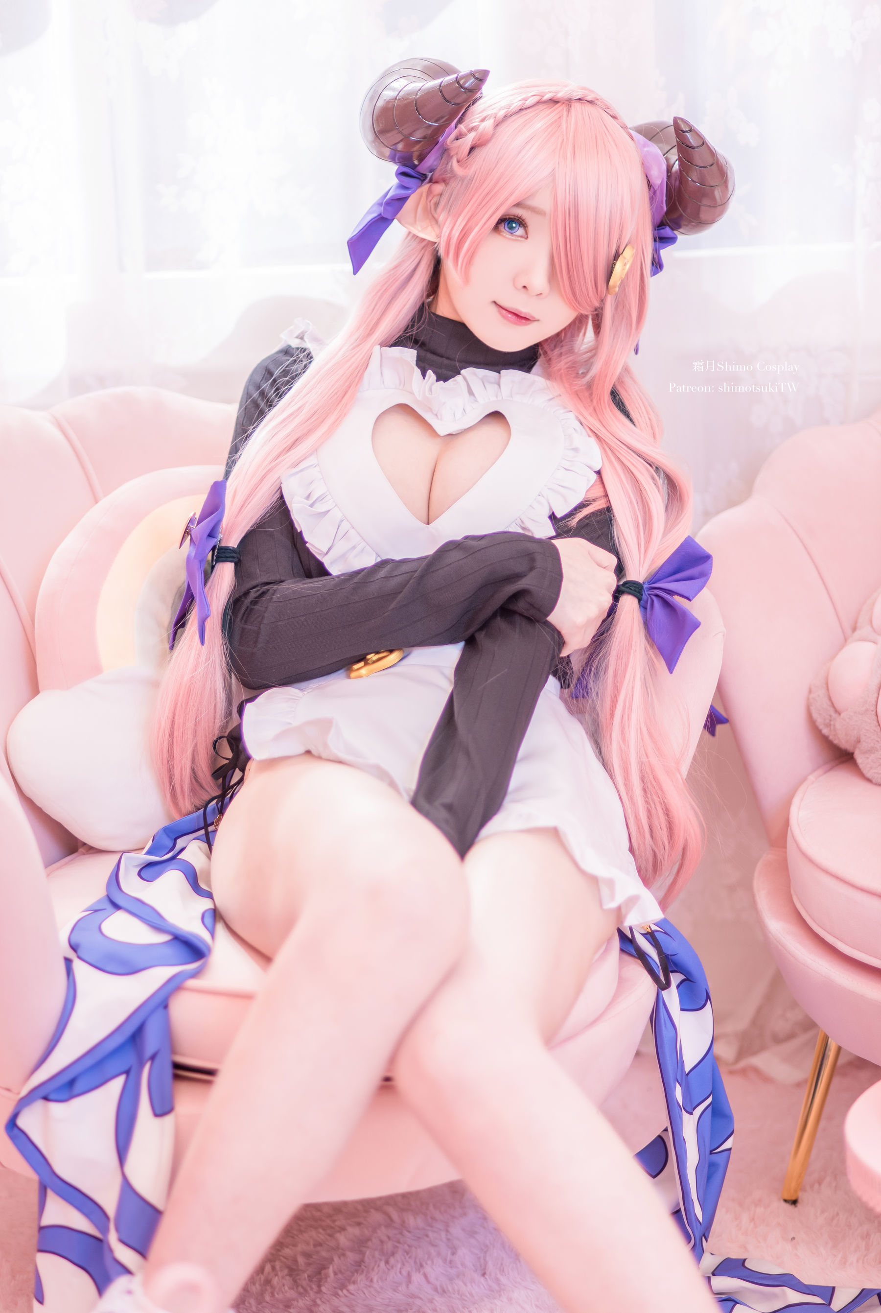 微博妹纸霜月shimo – 娜露梅雅 情人节 Cosplay-第12张