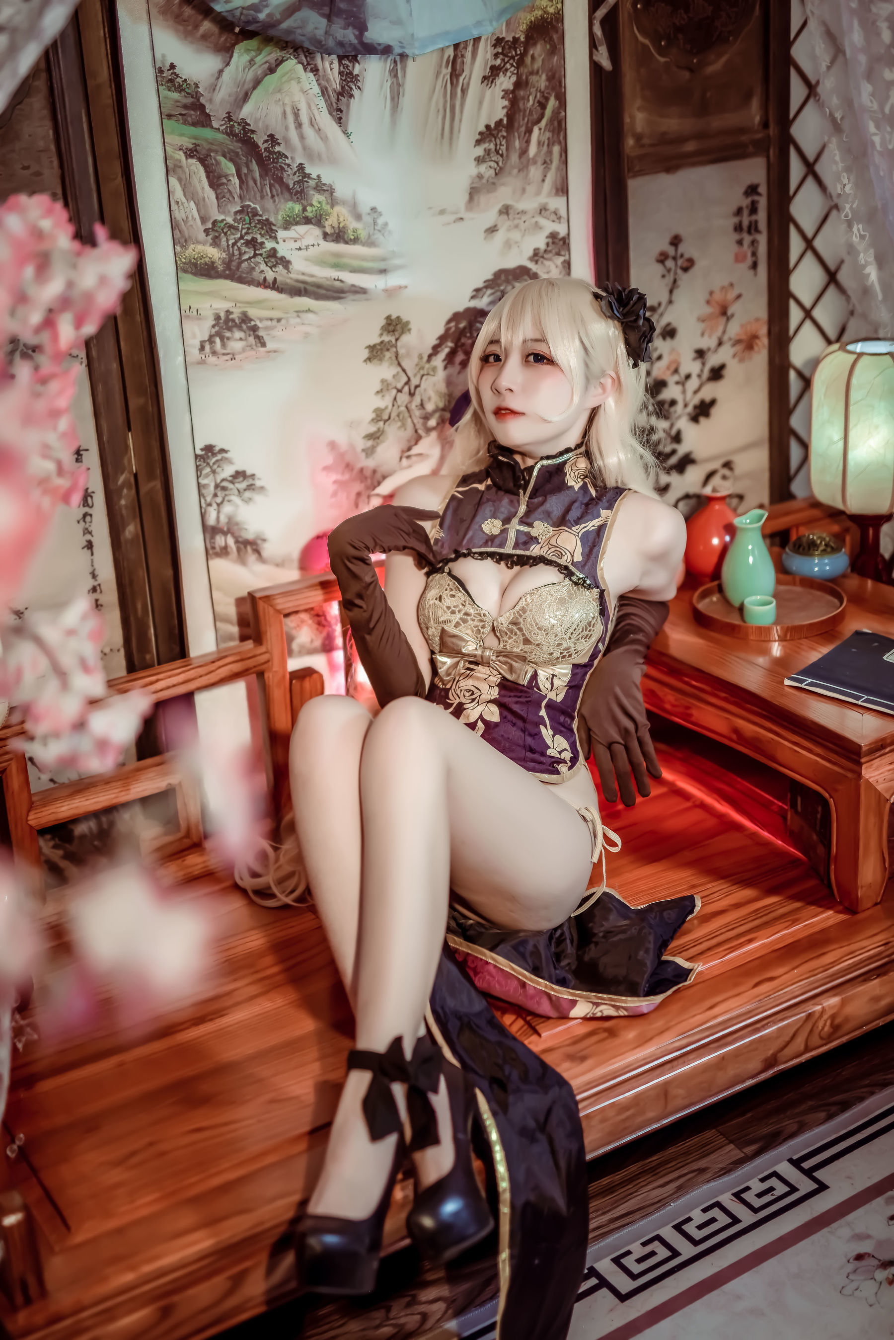 人气Coser二佐Nisa 金莲 Cosplay-第20张