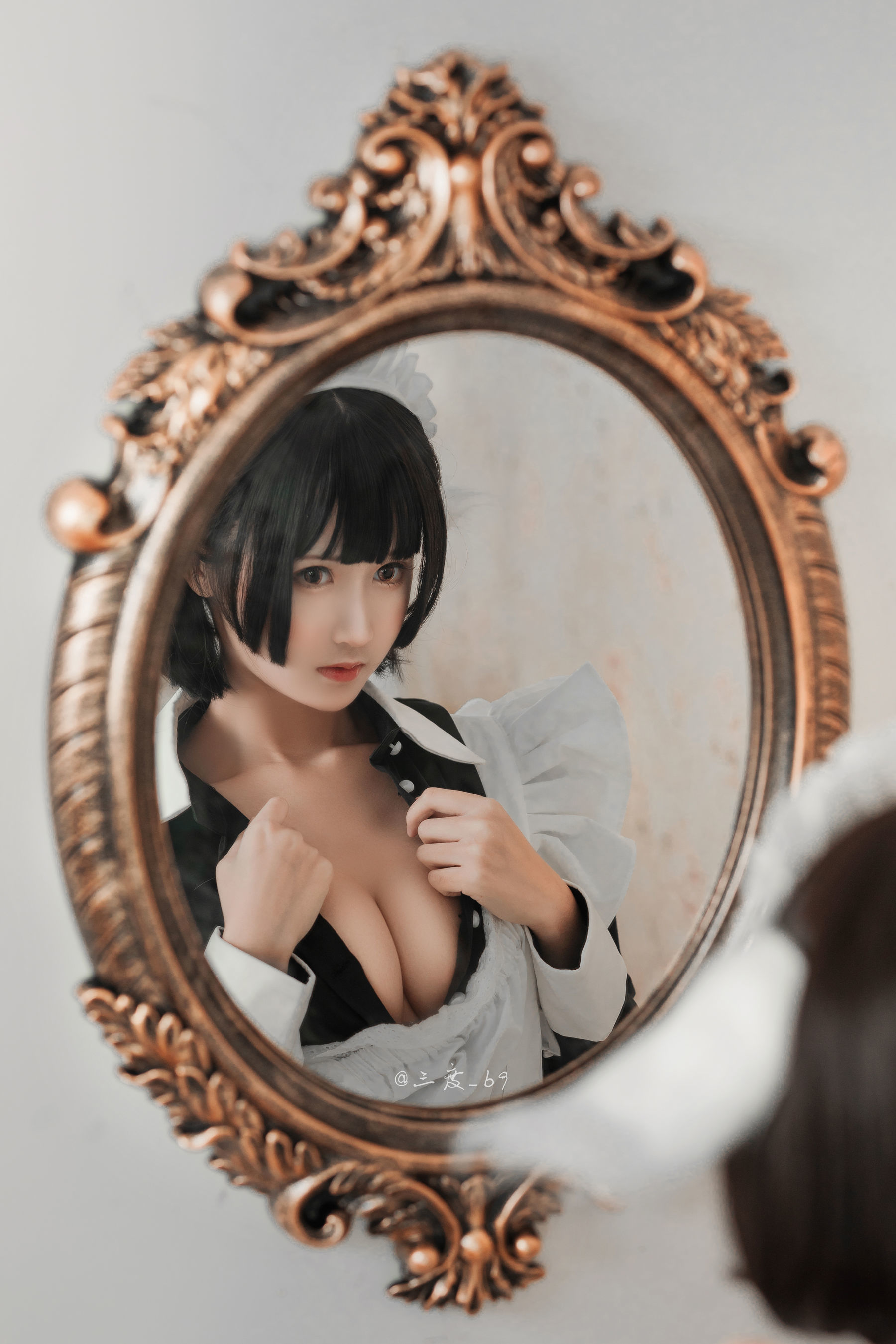 微博妹子三度_69 兔耳女仆 Cosplay-第8张