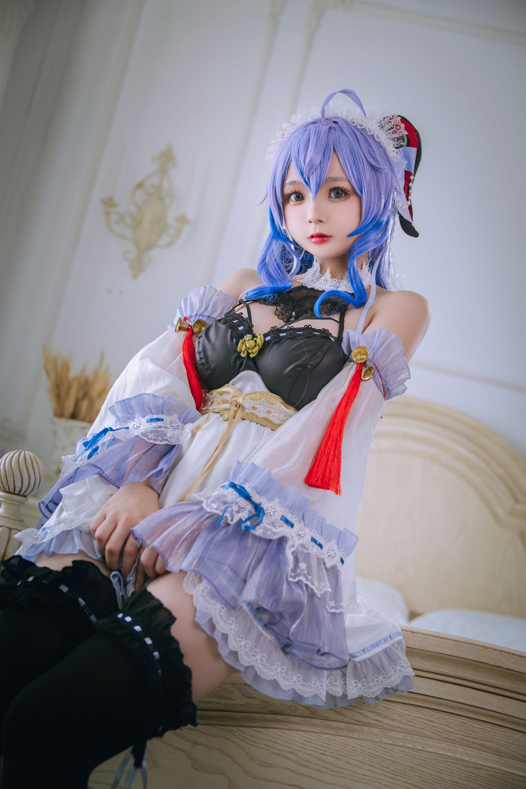Cosplay日奈娇 – 甘雨女仆 Cosplay-第20张