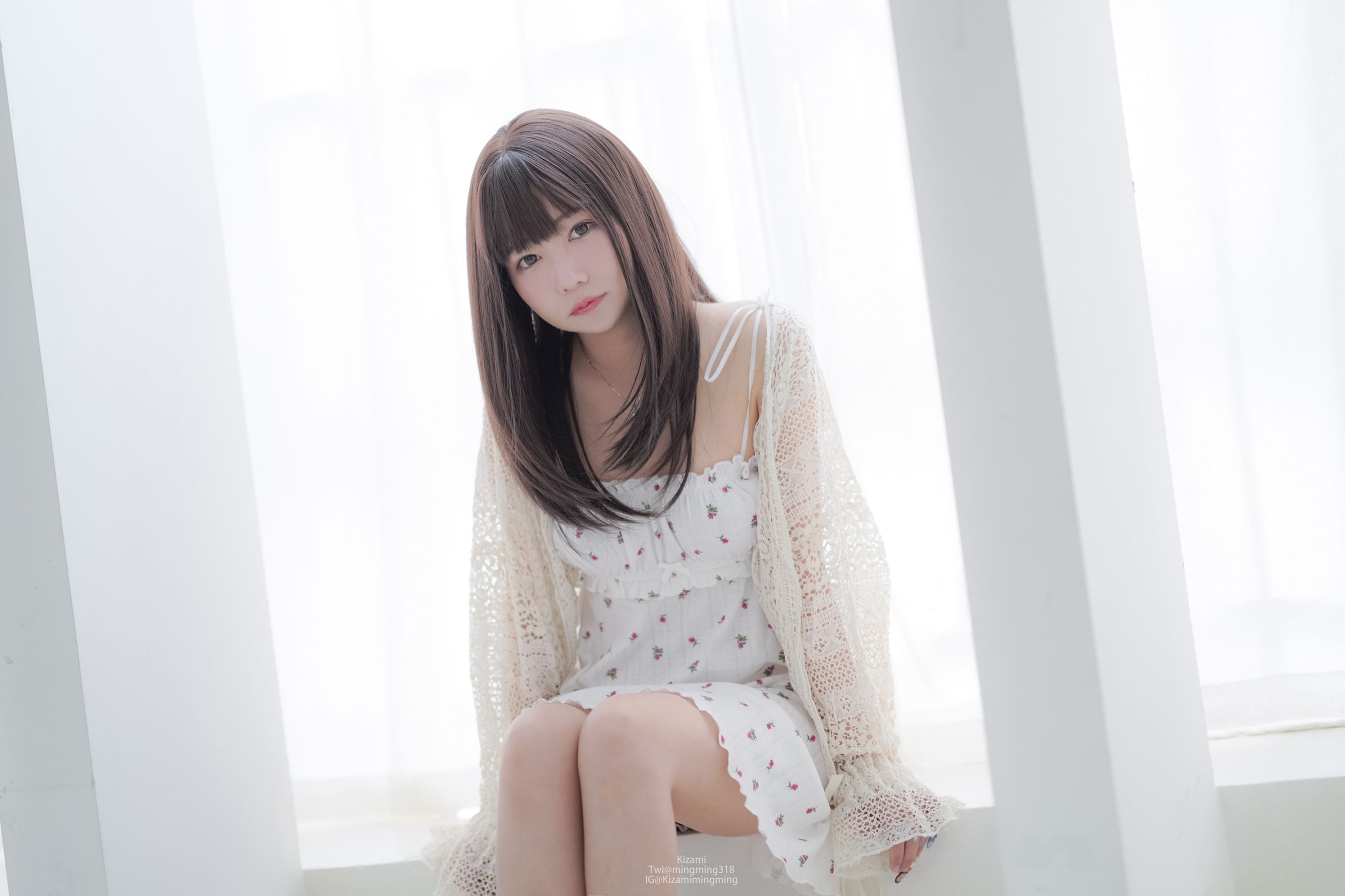 [銘銘Kizami] fantia 2021.09 针织衫+睡衣系列 Cosplay-第1张
