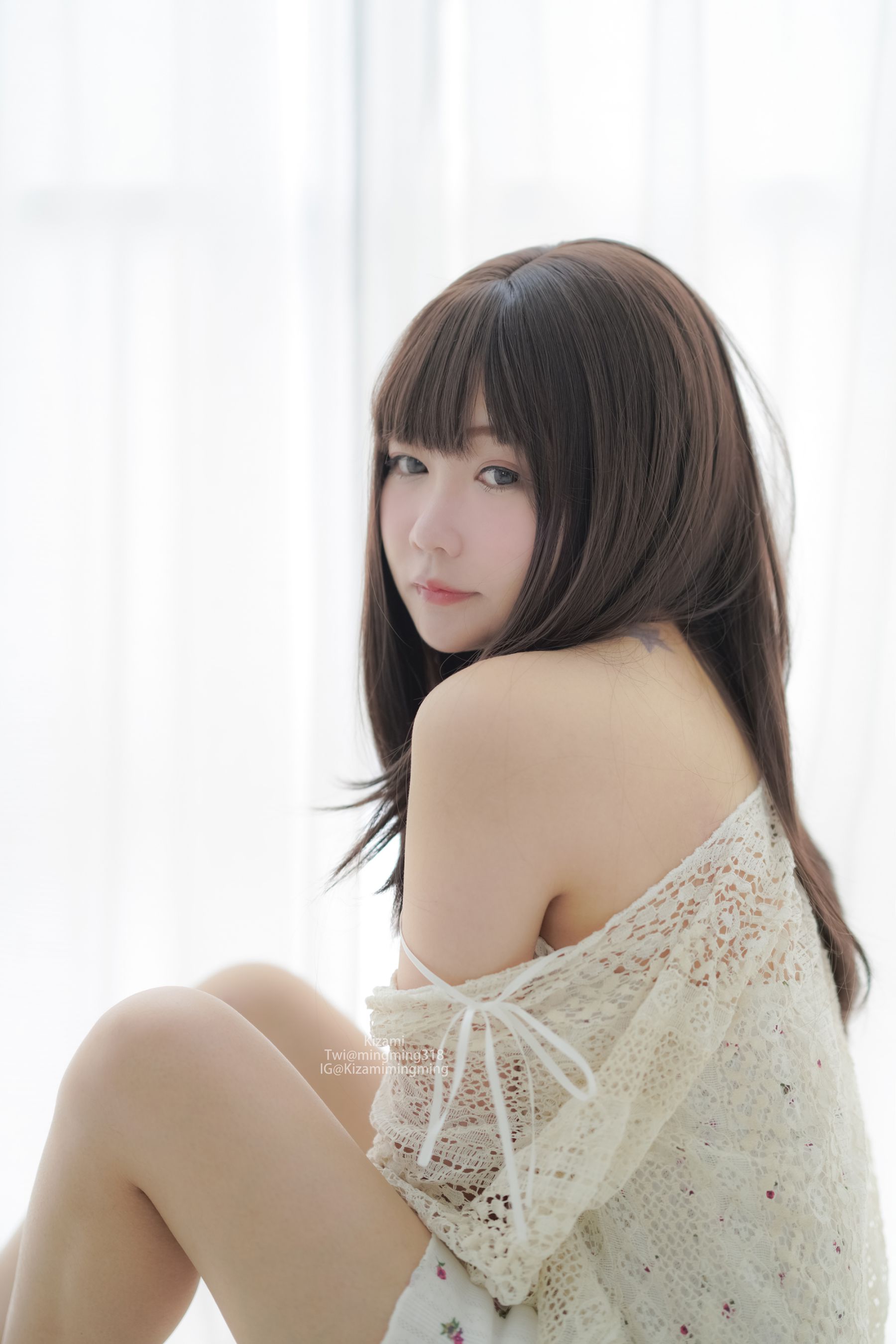 [銘銘Kizami] fantia 2021.09 针织衫+睡衣系列 Cosplay-第6张