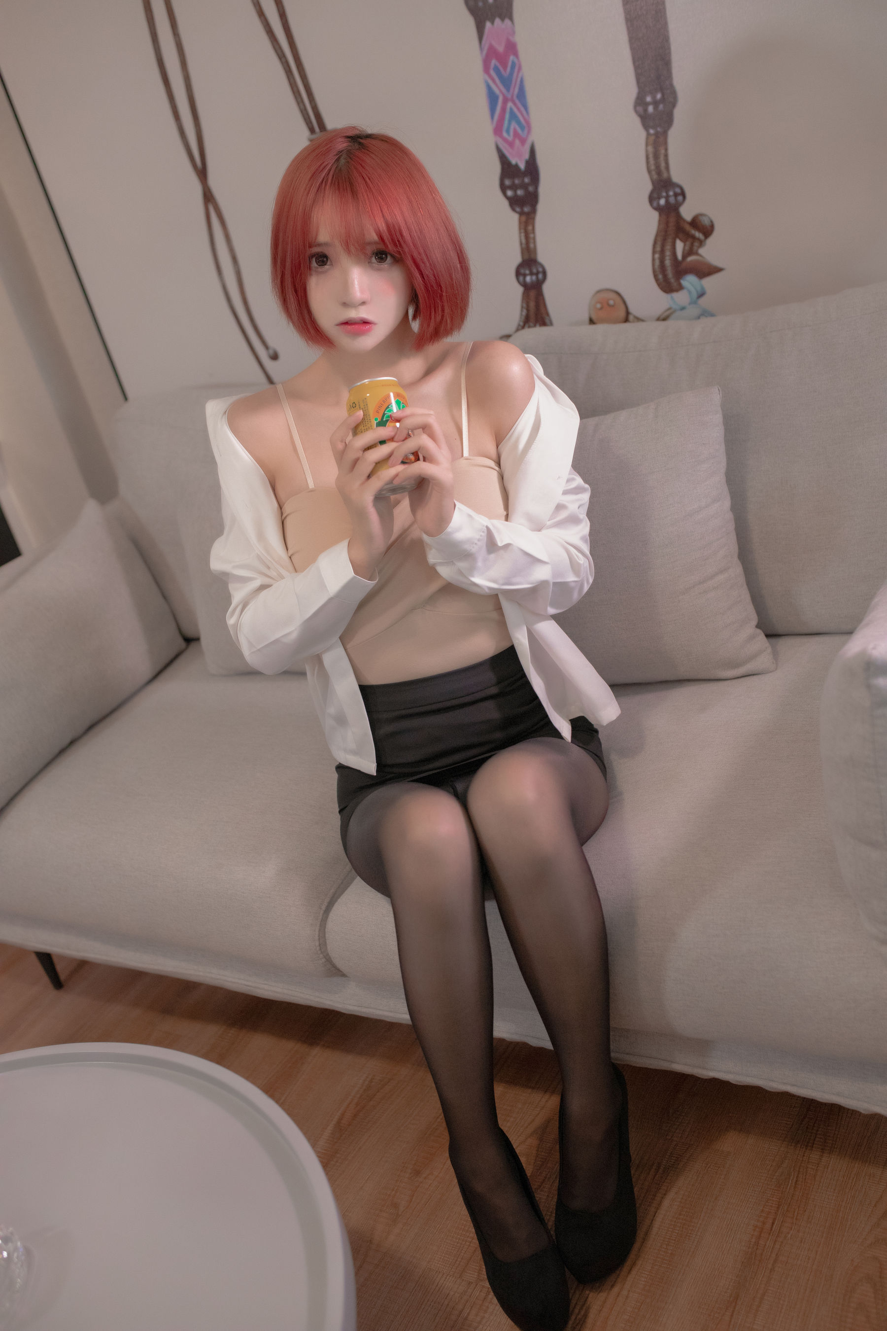 疯猫ss – OL真爱之黑丝OL Cosplay-第1张
