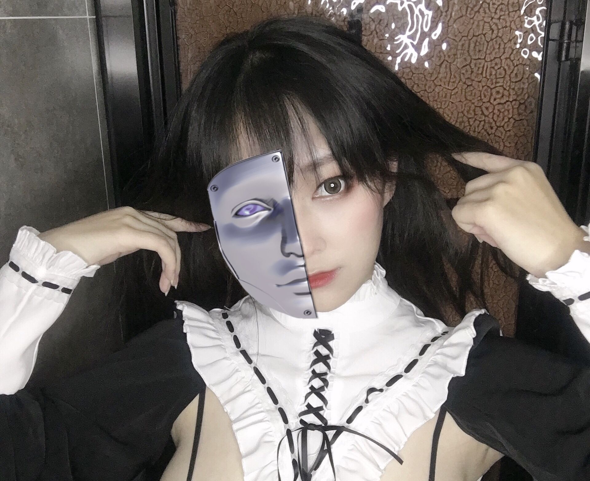 奇行家狗崽 – 黑白无相 Cosplay-第4张