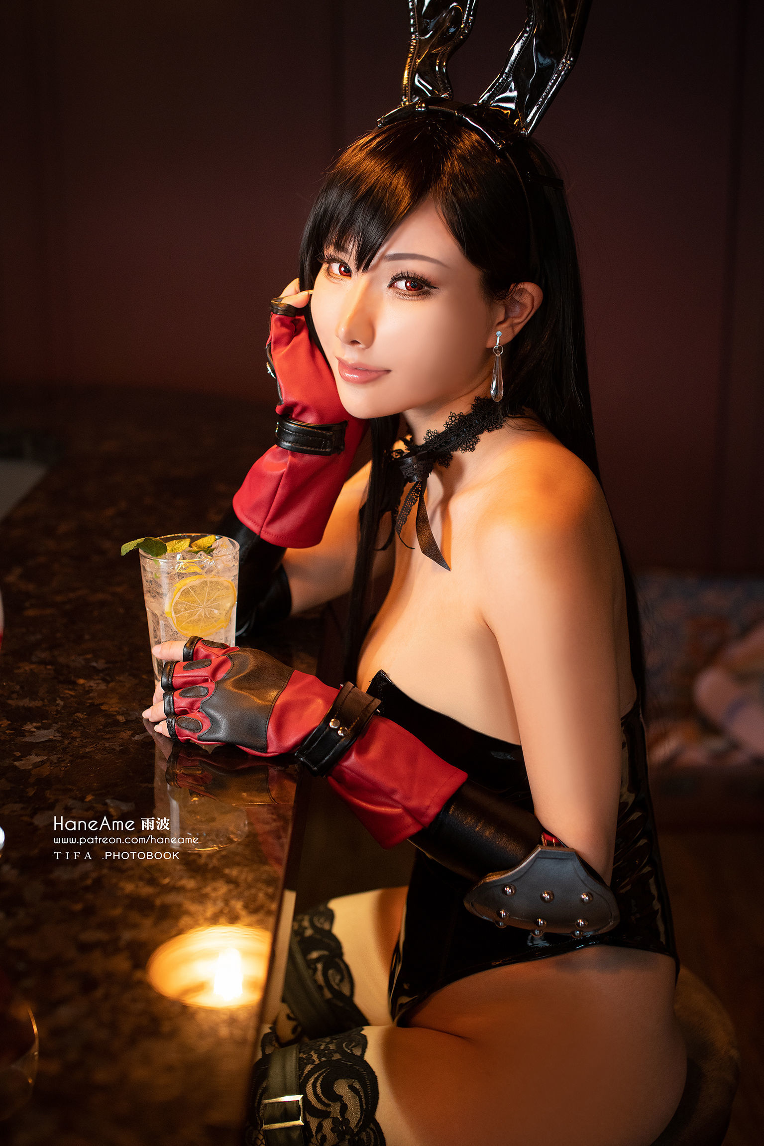 Hane Ame 雨波 《蒂法》bunny 兔女郎 Cosplay-第4张