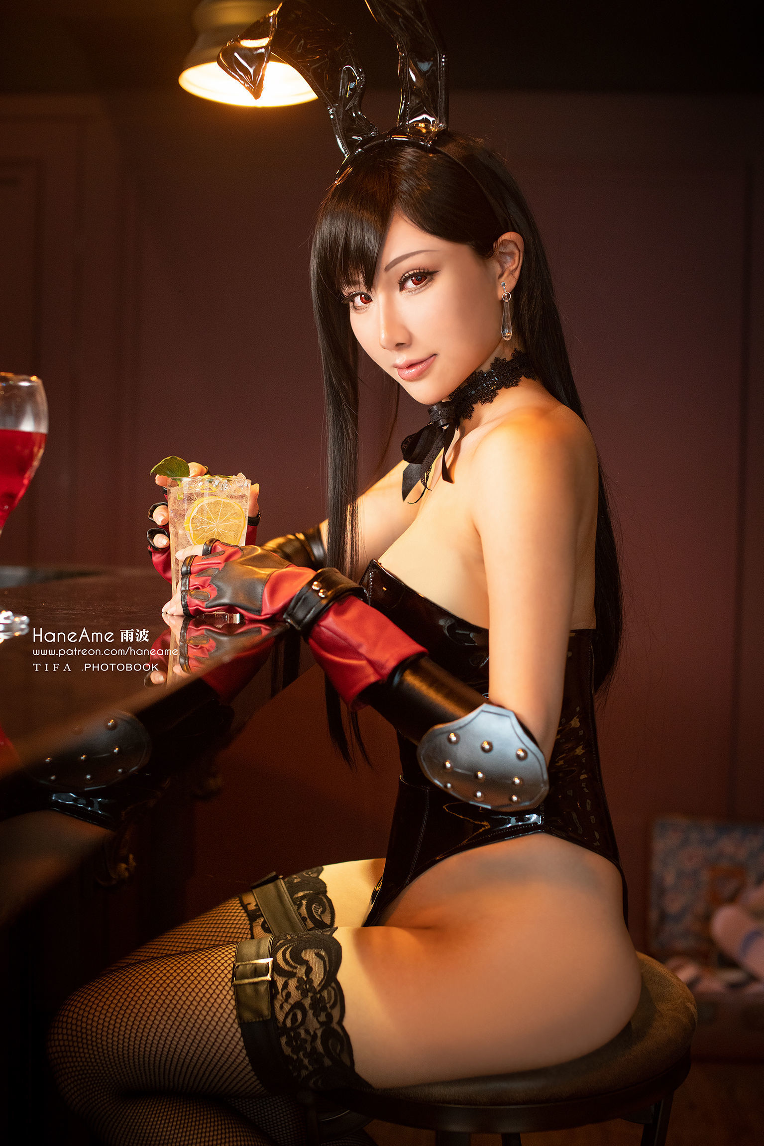 Hane Ame 雨波 《蒂法》bunny 兔女郎 Cosplay-第5张
