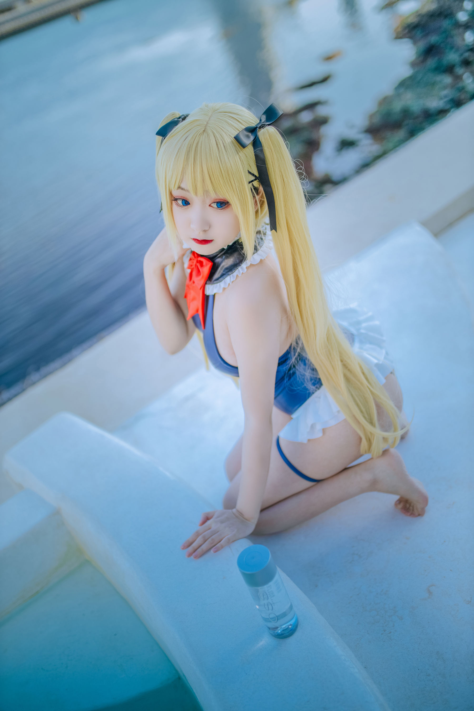 动漫博主恩田直幸 – 玛丽萝丝泳衣 Cosplay-第1张