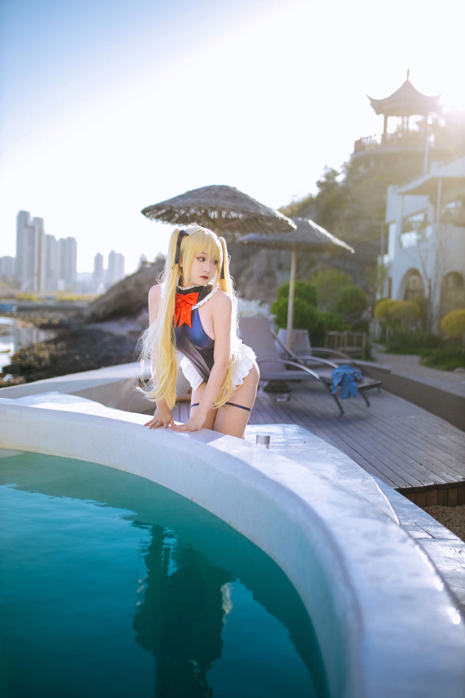 动漫博主恩田直幸 – 玛丽萝丝泳衣 Cosplay-第6张