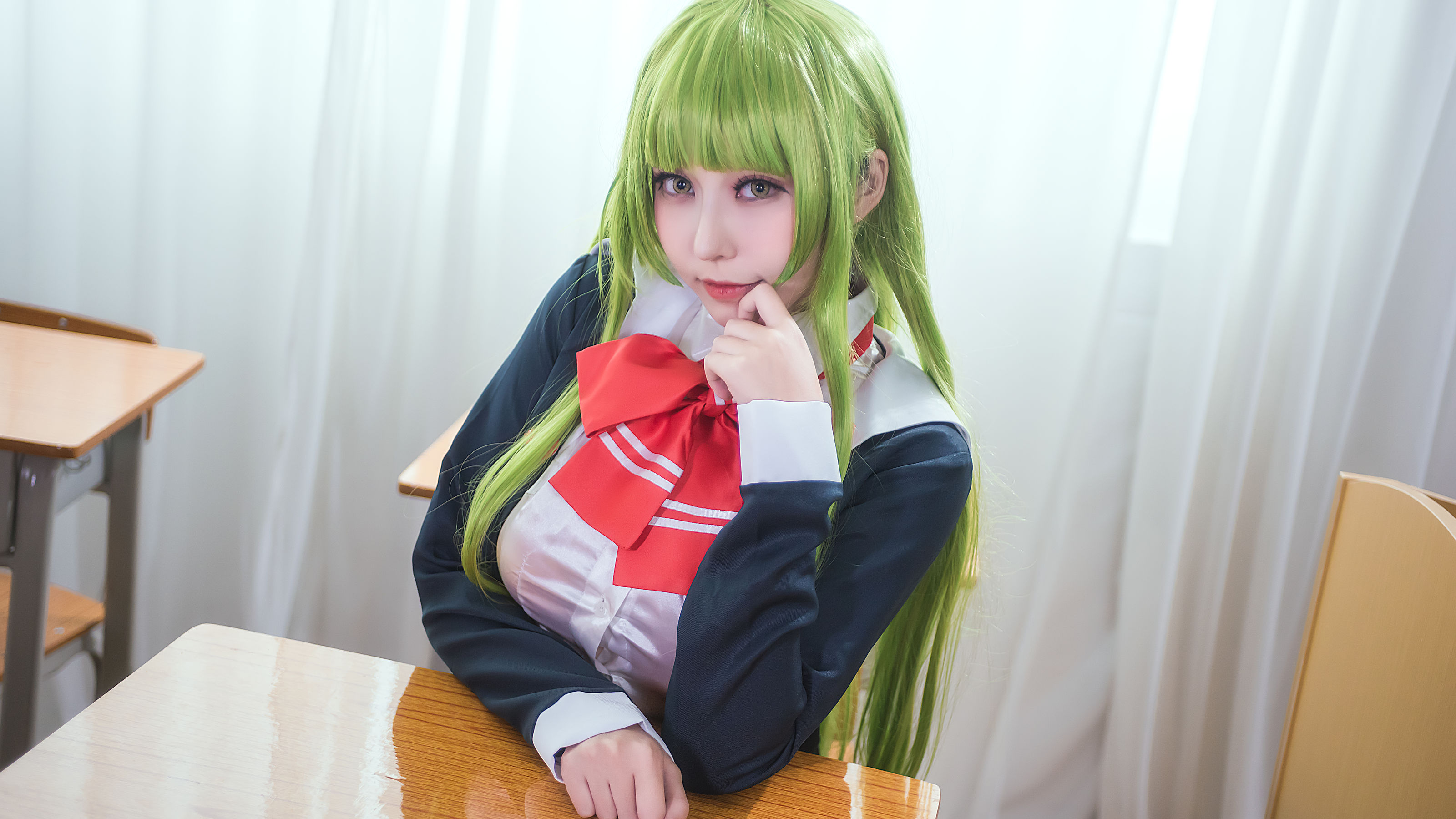 [萝莉COS] 萌妹菌烨tako – 莉娅 Cosplay-第7张