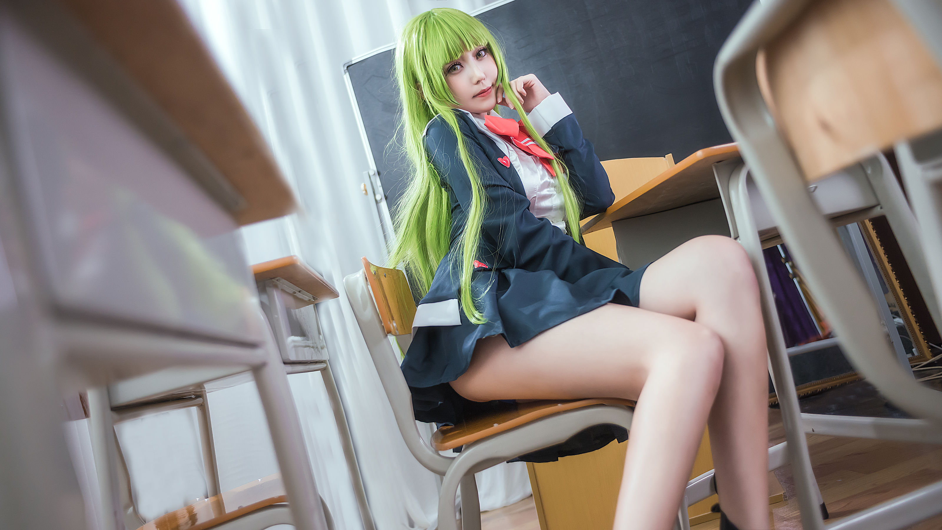 [萝莉COS] 萌妹菌烨tako – 莉娅 Cosplay-第8张