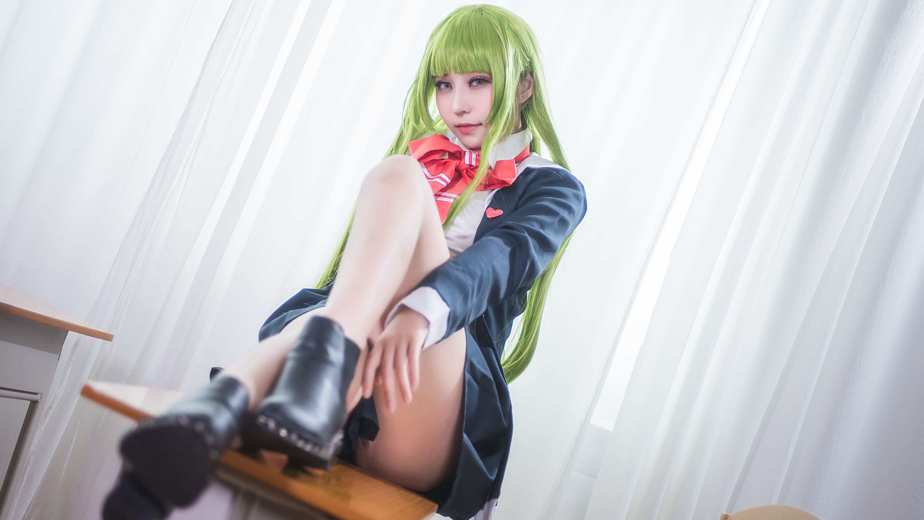 [萝莉COS] 萌妹菌烨tako – 莉娅 Cosplay-第9张
