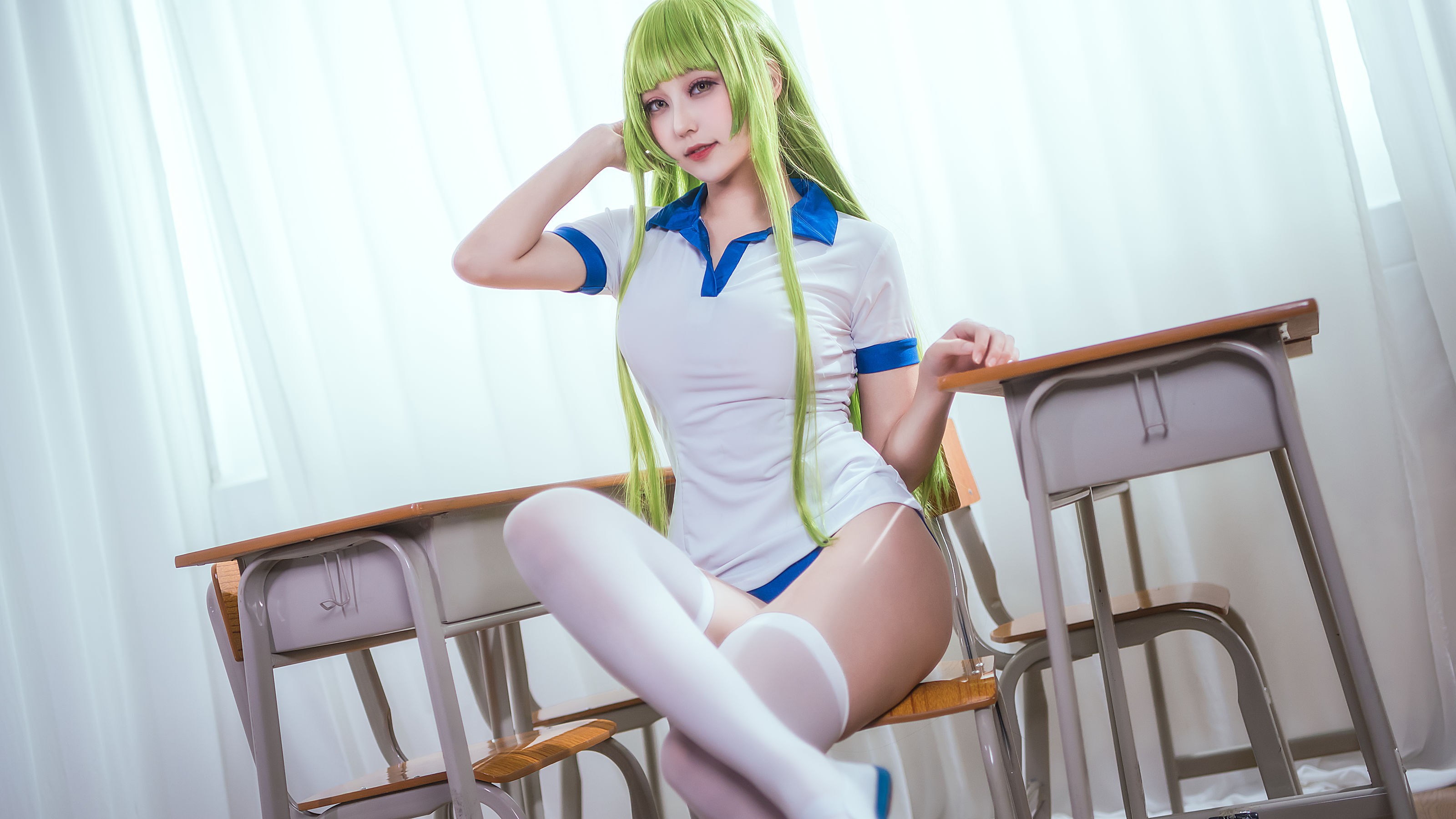 [萝莉COS] 萌妹菌烨tako – 莉娅 Cosplay-第17张