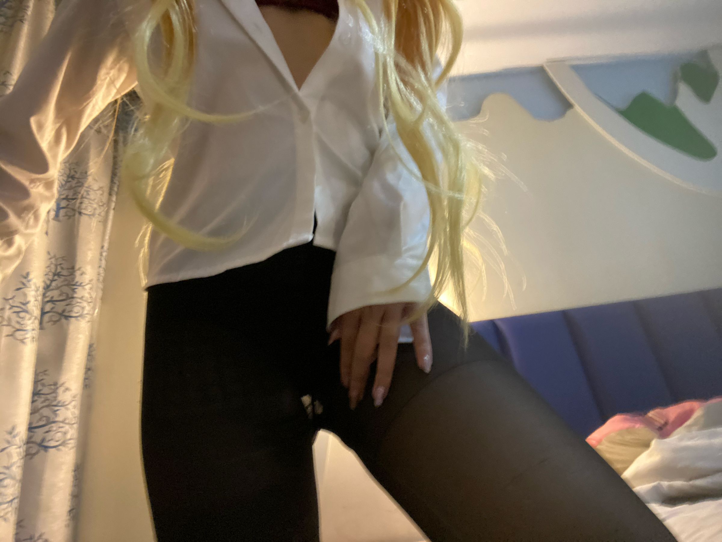 芋圆侑子SJ_ – 金毛不良jk Cosplay-第1张