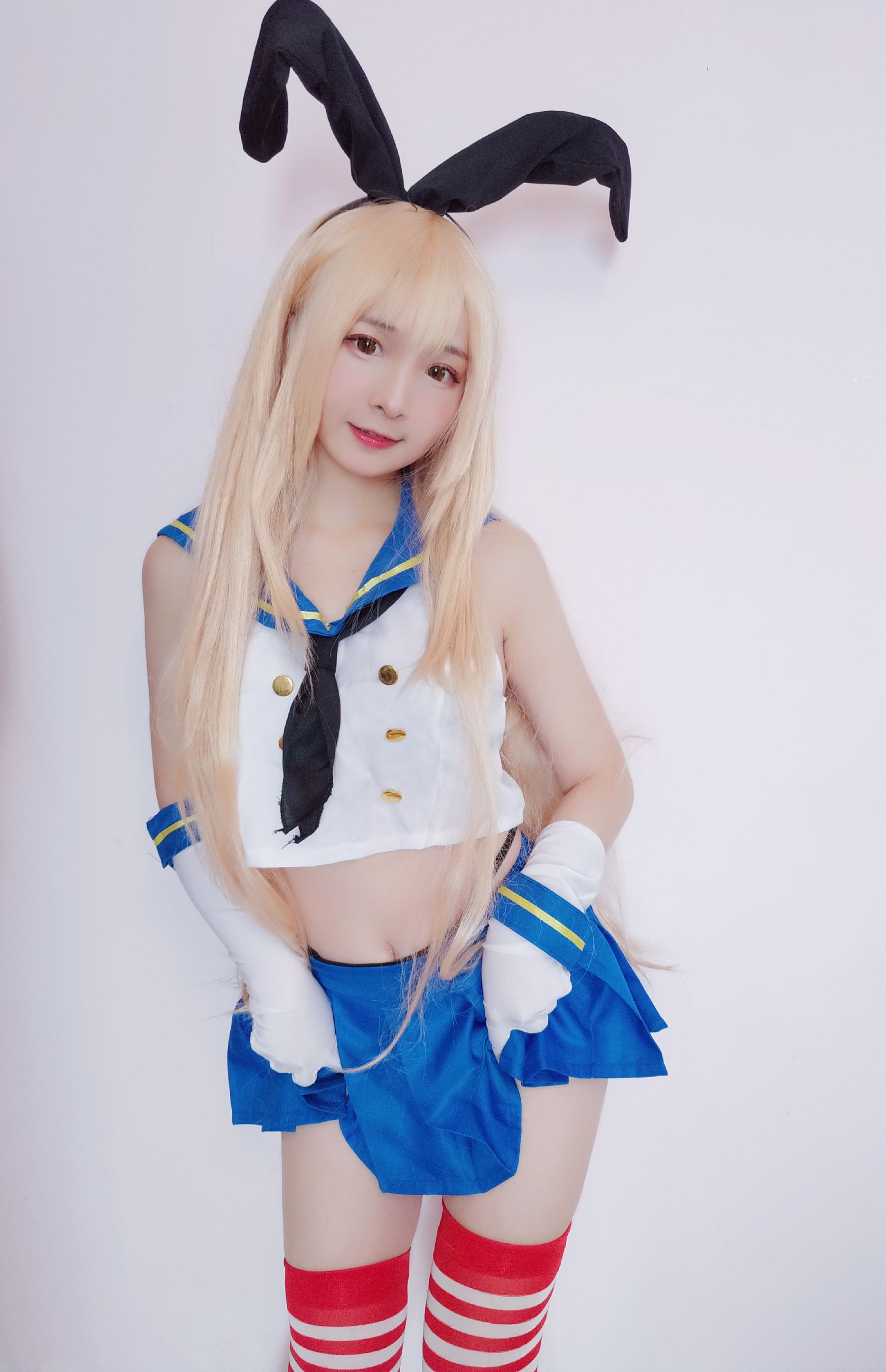 二次元美女古川kagura 岛风 Cosplay-第27张